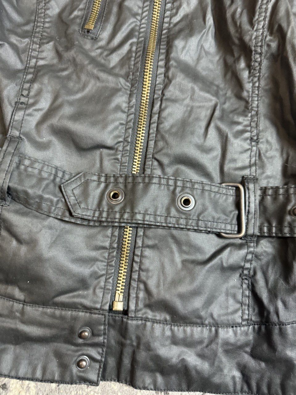 Vintage × khujo Vintage Y2K Khujo Motorcycle Collar Avantgarde Jacket Size US S / EU 44-46 / 1 - 4 Thumbnail