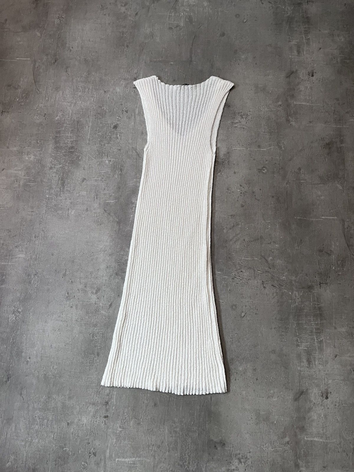 Our Legacy Our Legacy creamy white midi dress Size S / US 4 / IT 40 - 4 Thumbnail