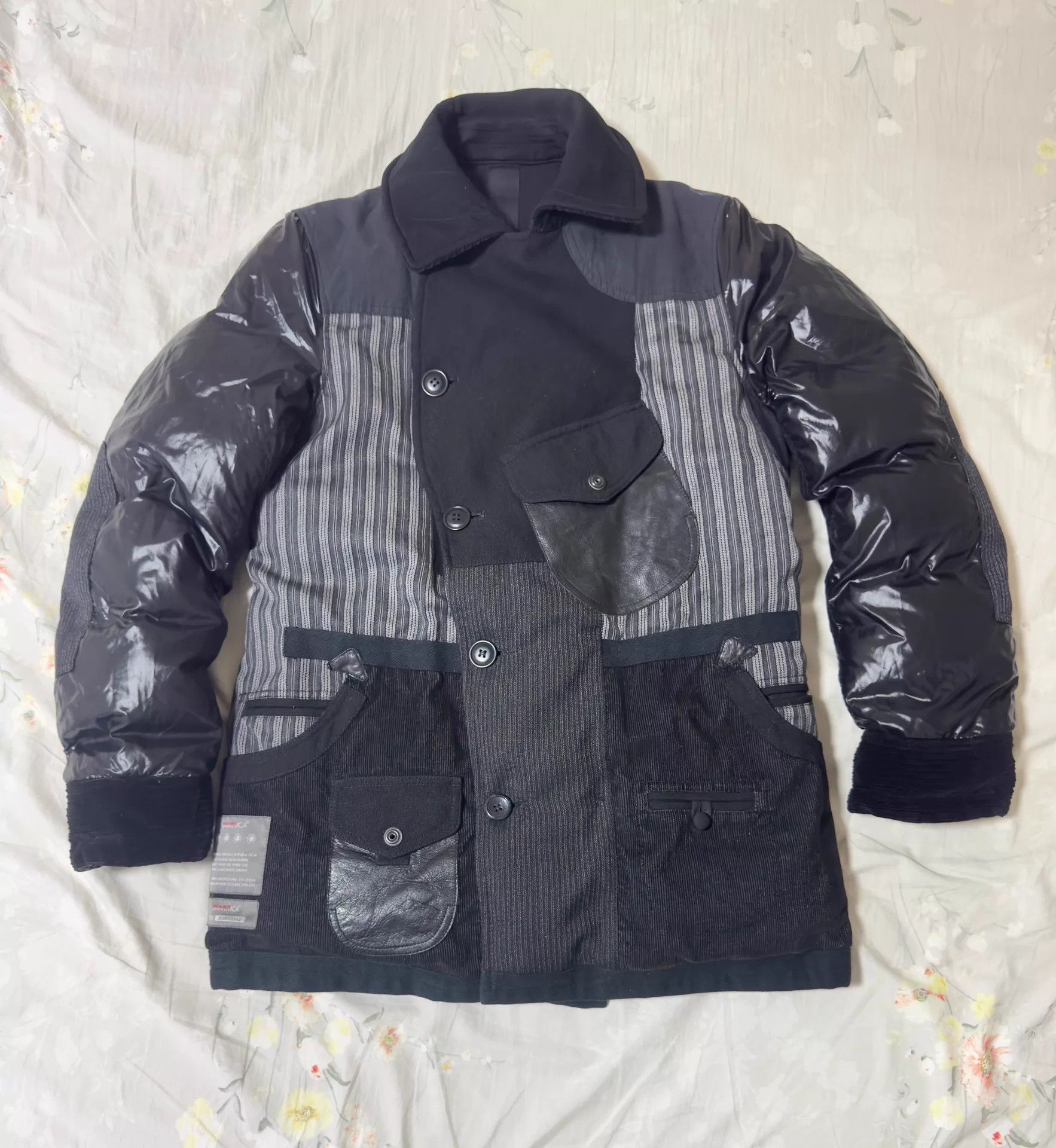 Junya Watanabe JUNYA WATANABE 15AW Reversible Down Jacket S Black-Gray Size US S / EU 44-46 / 1 - 1 Thumbnail