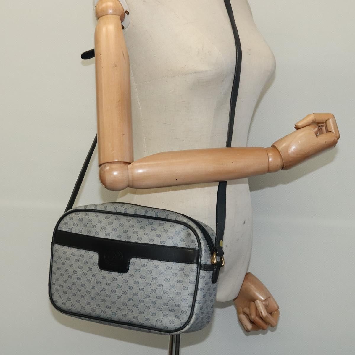 Gucci GUCCI Micro GG Supreme Shoulder Bag Pvc Navy Gold 001 904 Size ONE SIZE - 22 Thumbnail