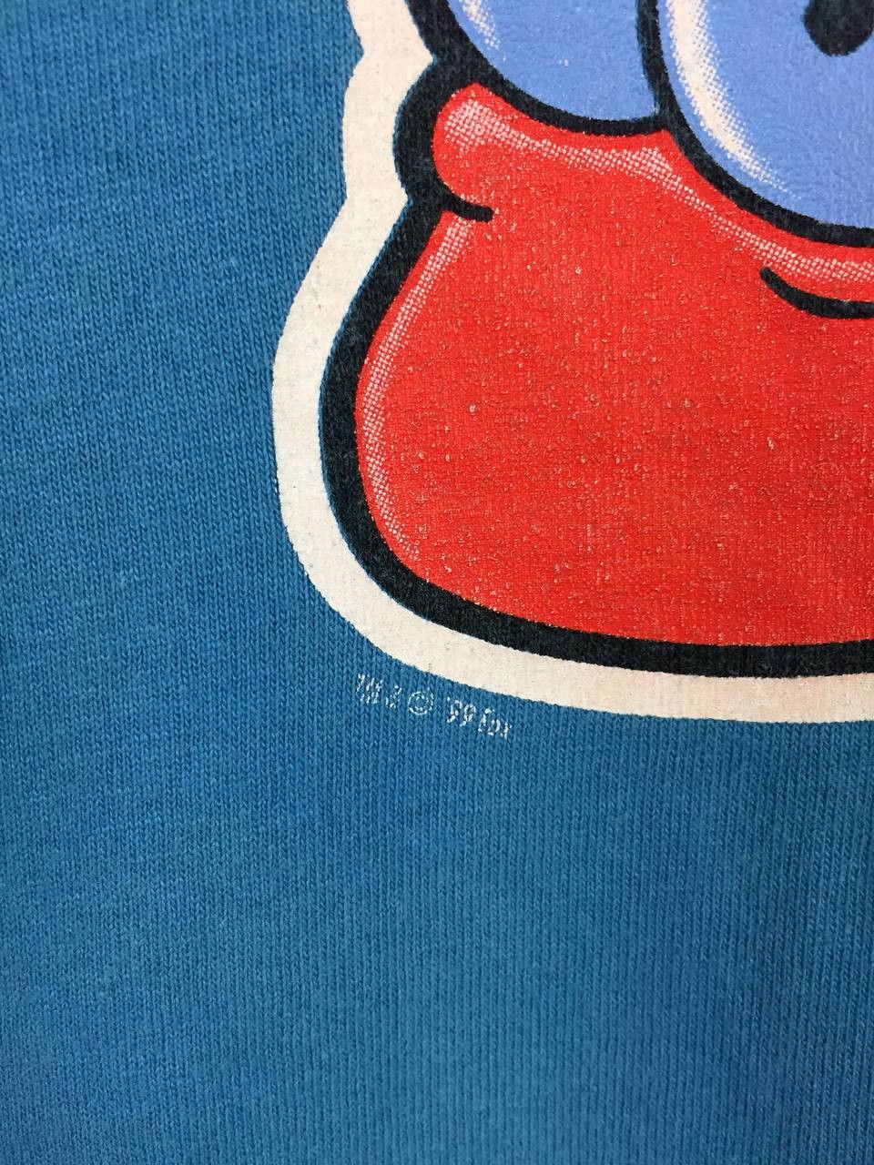 The Simpsons Vtg 90s Fox Studios The Simpsons Blinky Mutant Fish Tee Size US XL / EU 56 / 4 - 4 Thumbnail