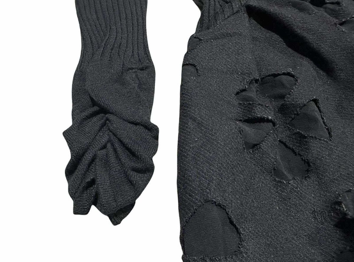 Japanese Brand 🔥Rare Japanese Y2K Esensation Goth Dress Wool Ribbed Knit Size M / US 6-8 / IT 42-44 - 12 Thumbnail