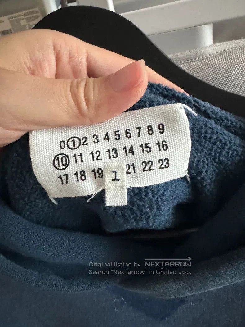 Maison Margiela Maison Margiela Faded Hoodie for Men. Size US L / EU 52-54 / 3 - 6 Thumbnail