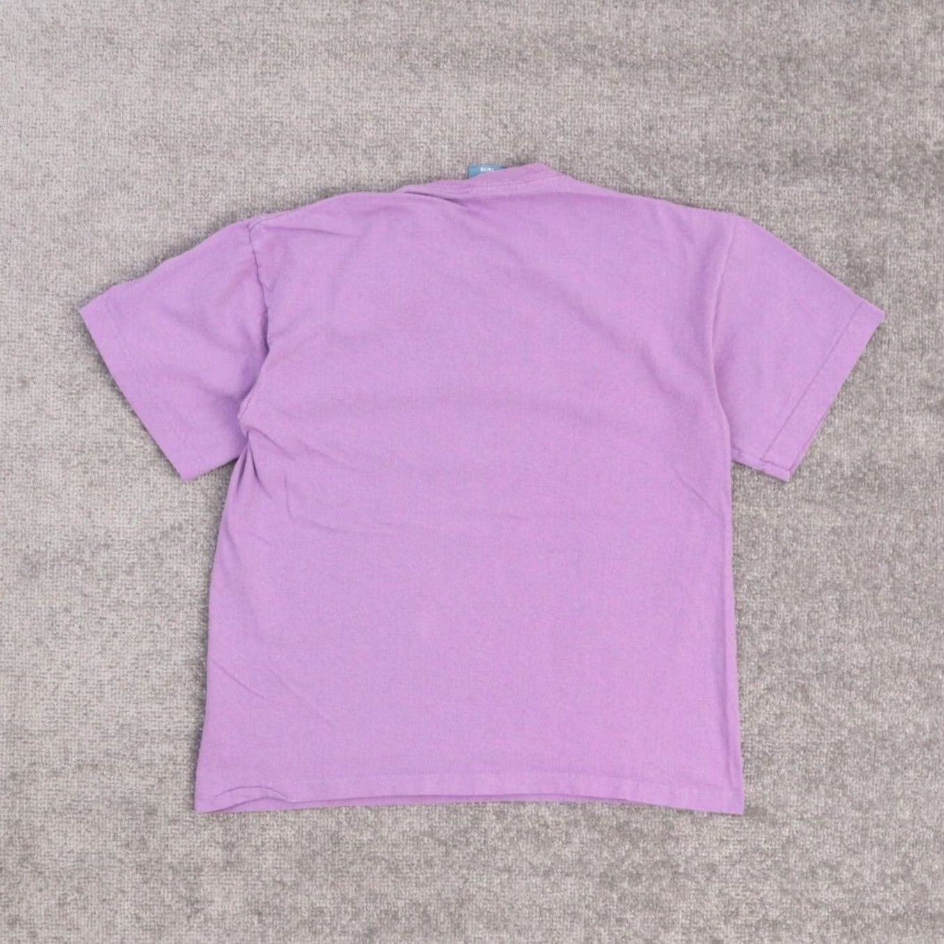 Durango VINTAGE 90s Purple Solid Short Sleeve T-Shirt S Mens Size US S / EU 44-46 / 1 - 4 Thumbnail
