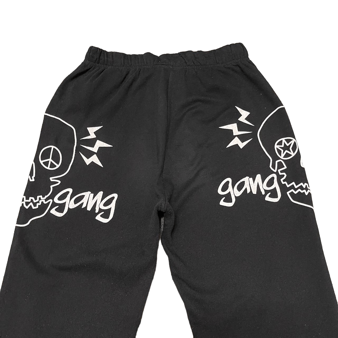 ROCKSTEADY Vintage Boogie Shock Skulls Sweatpants Size US 30 / EU 46 - 2 Thumbnail
