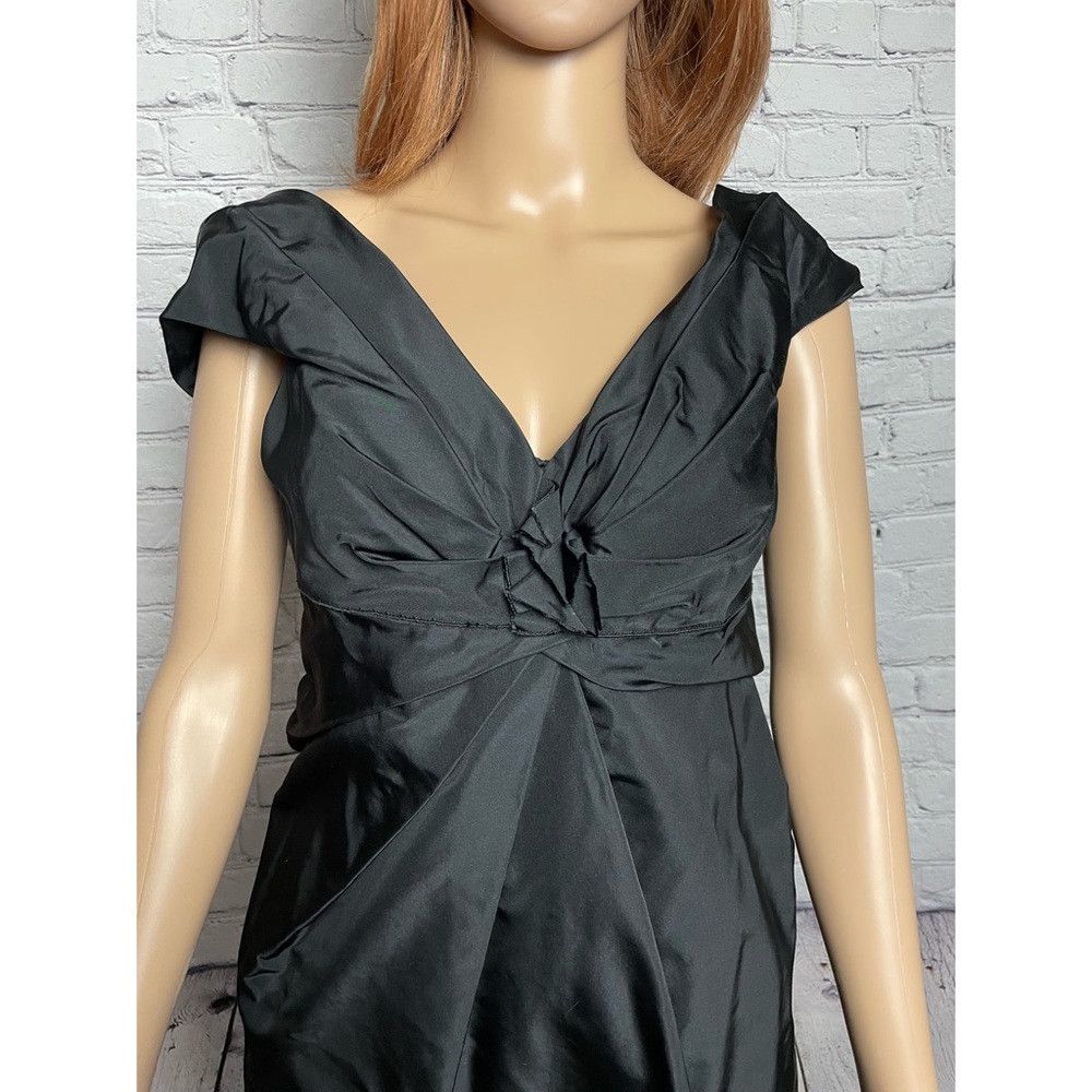 Marc Jacobs Marc Jacobs Off-Shoulder Gathered Mini Silk Black Dress wit Size M / US 6-8 / IT 42-44 - 9 Thumbnail