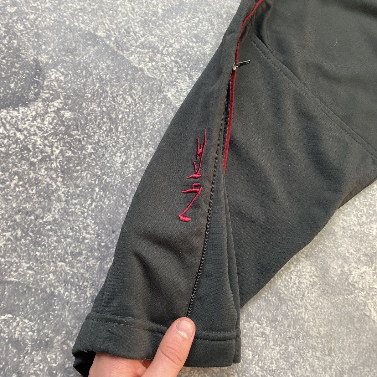 Vintage Vintage Nike Small swoosh y2k cotton tracked pants Size US 32 / EU 48 - 8 Thumbnail
