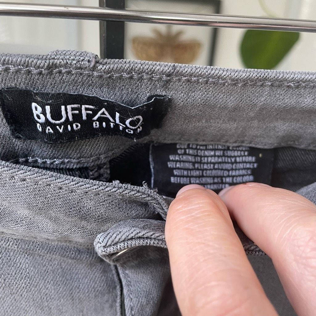 Buffalo David Bitton Buffalo David Britton Grey Jeans 30 10 Size 32" / US 10 / IT 46 - 5 Thumbnail