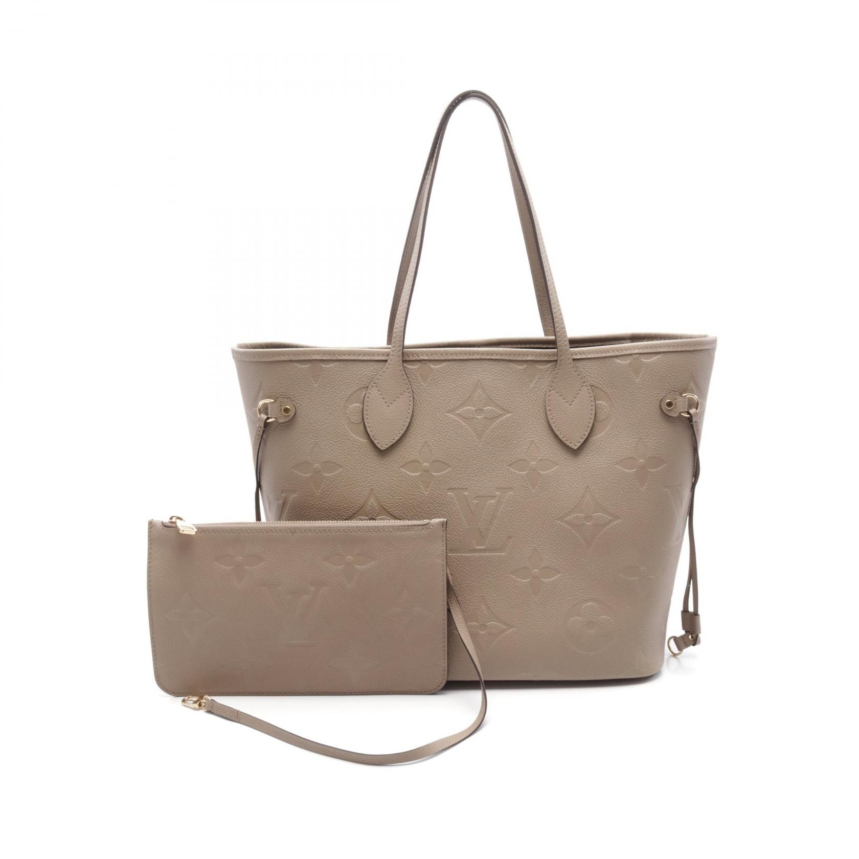 Louis Vuitton Louis Vuitton Louis Vuitton Neverfull MM Monogram Empreinte Tote Bag Leather Tote Bag M45686 Size ONE SIZE - 1 Thumbnail