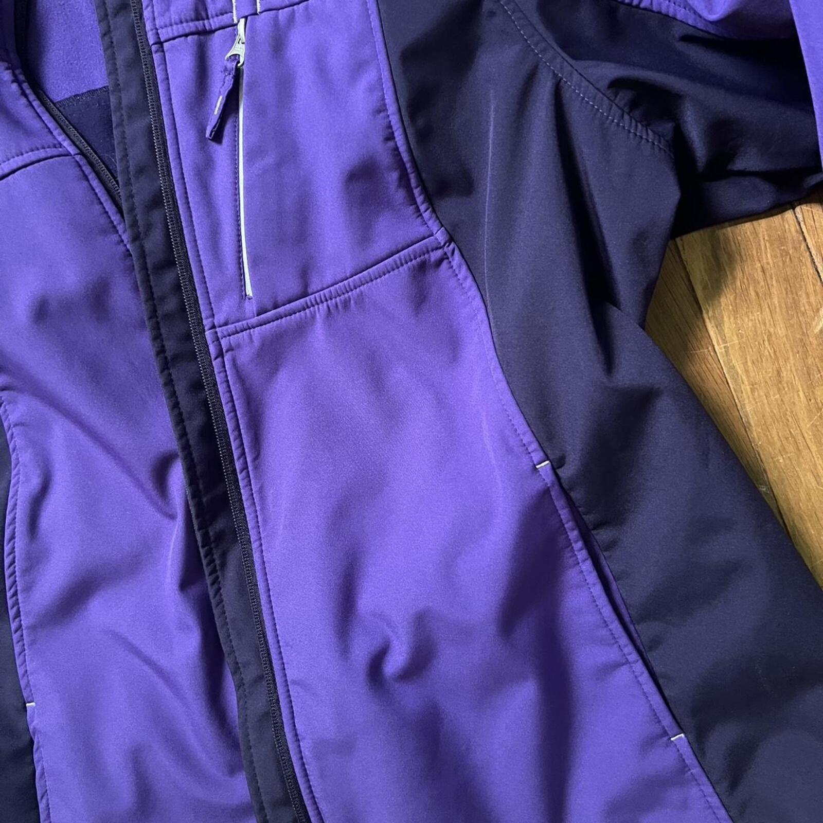 Other Free Tech Purple Hooded Utility Jacket Size XL / US 12-14 / IT 48-50 - 5 Thumbnail