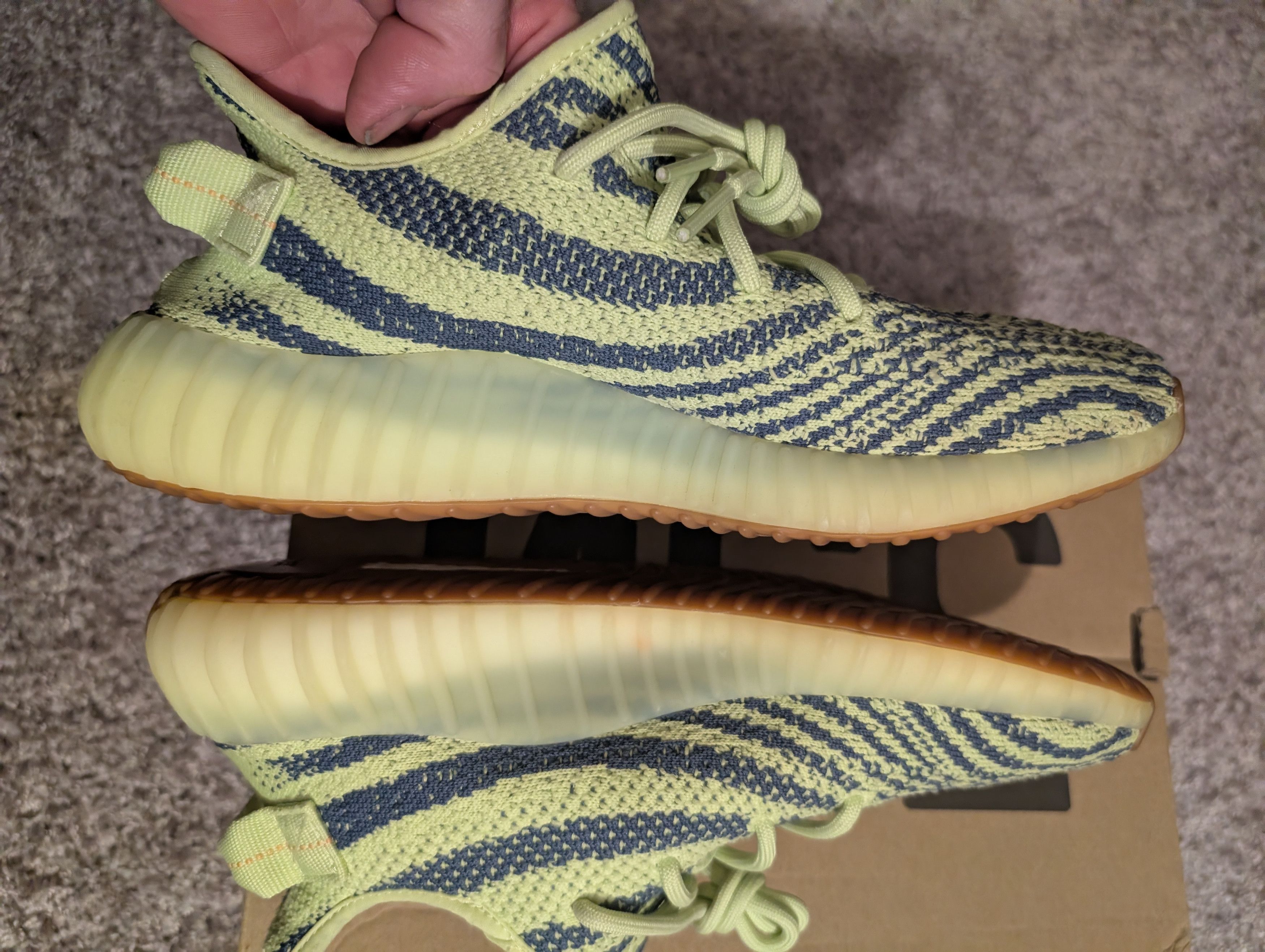Yeezy 350v2 frozen yellow Size US 9 / EU 42 - 1 Thumbnail