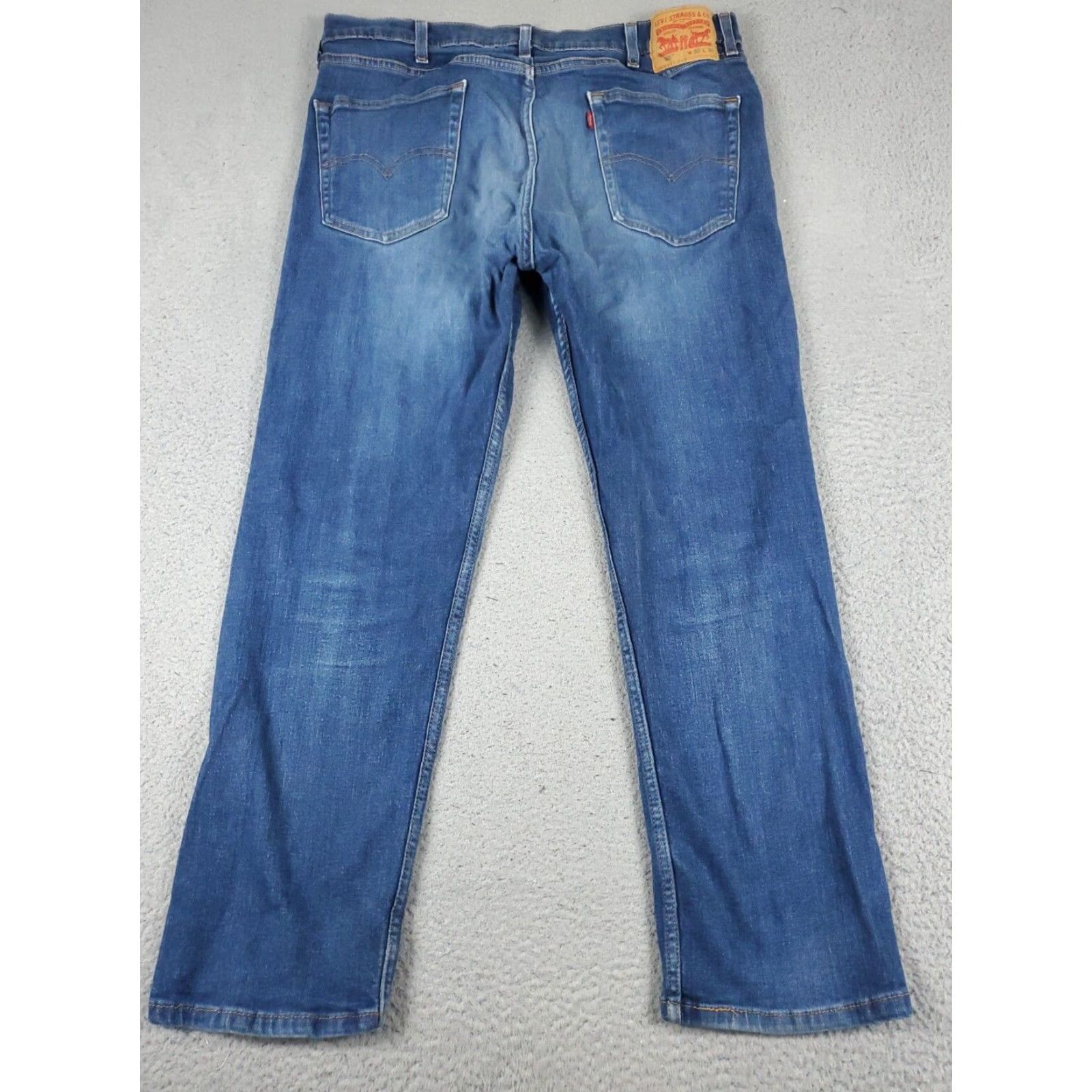 Levi's Levis Mens 38x30 Extra Large Blue Casual Straight Leg Denim Jeans Size US 38 / EU 54 - 7 Thumbnail