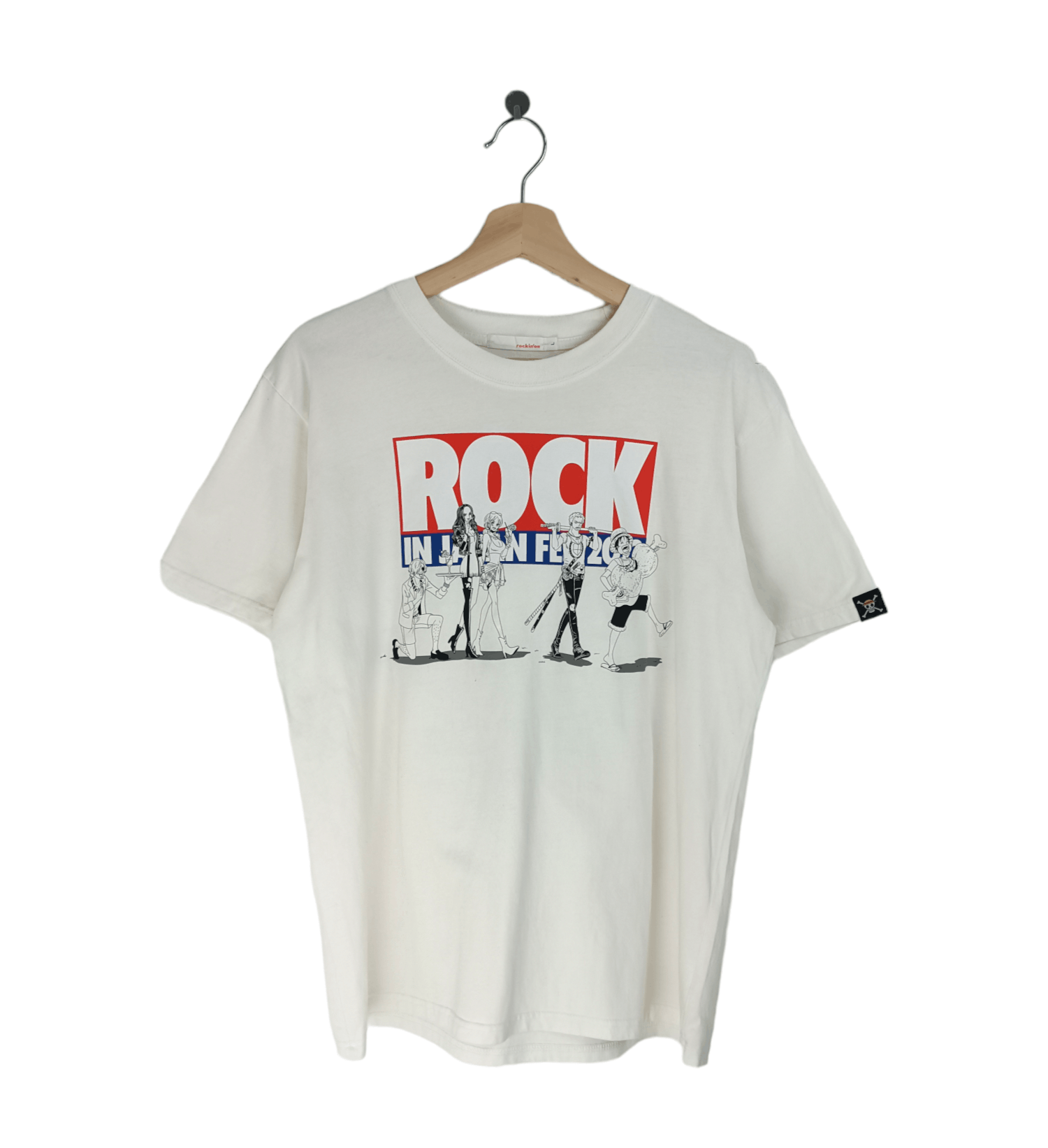 Anime ONE PIECE X ROCK IN JAPAN 2022 TEE ANDROP 9MM ALEXANDROS Size US L / EU 52-54 / 3 - 1 Thumbnail
