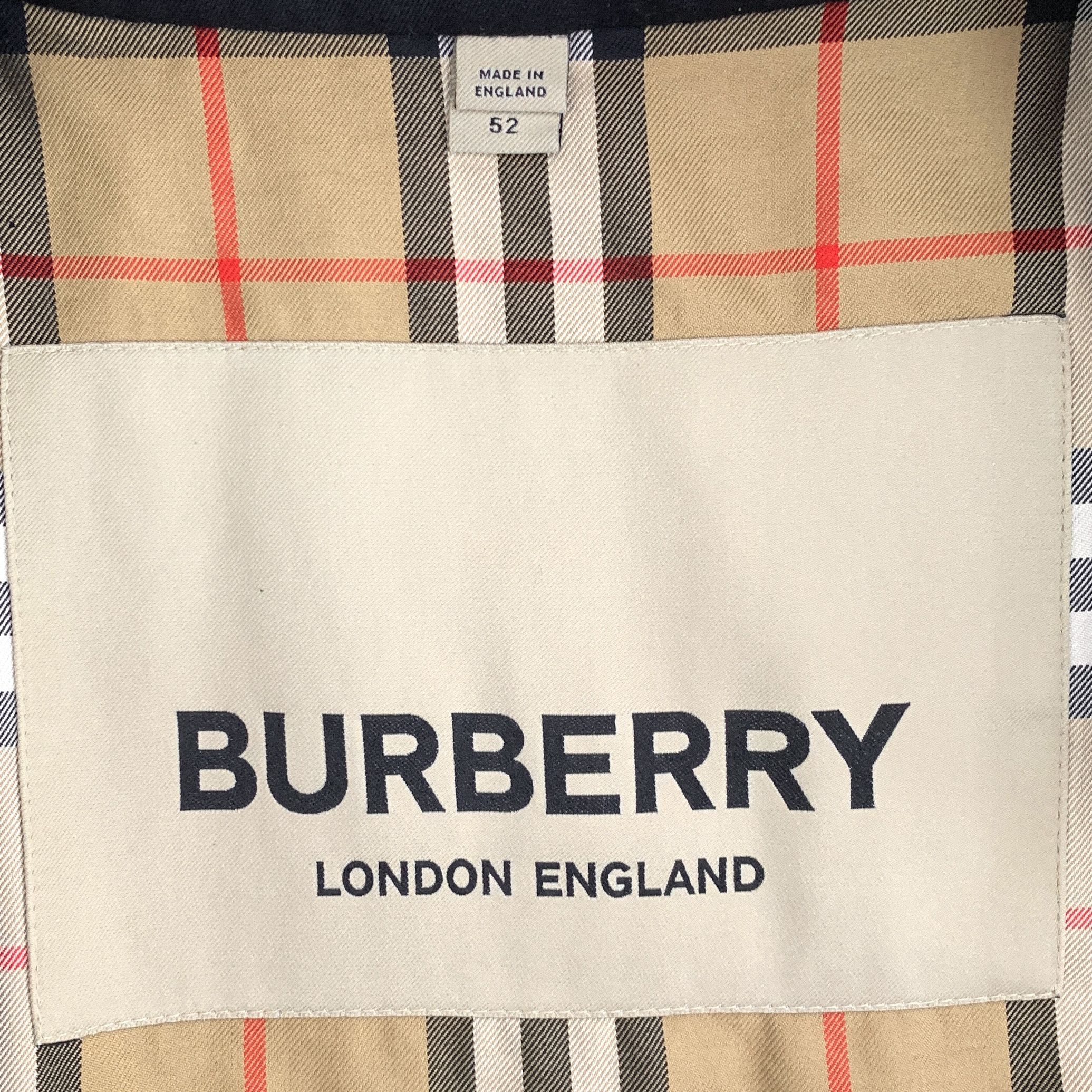 Burberry Burberry Belted Trench Coat Black (L) Size US L / EU 52-54 / 3 - 5 Thumbnail