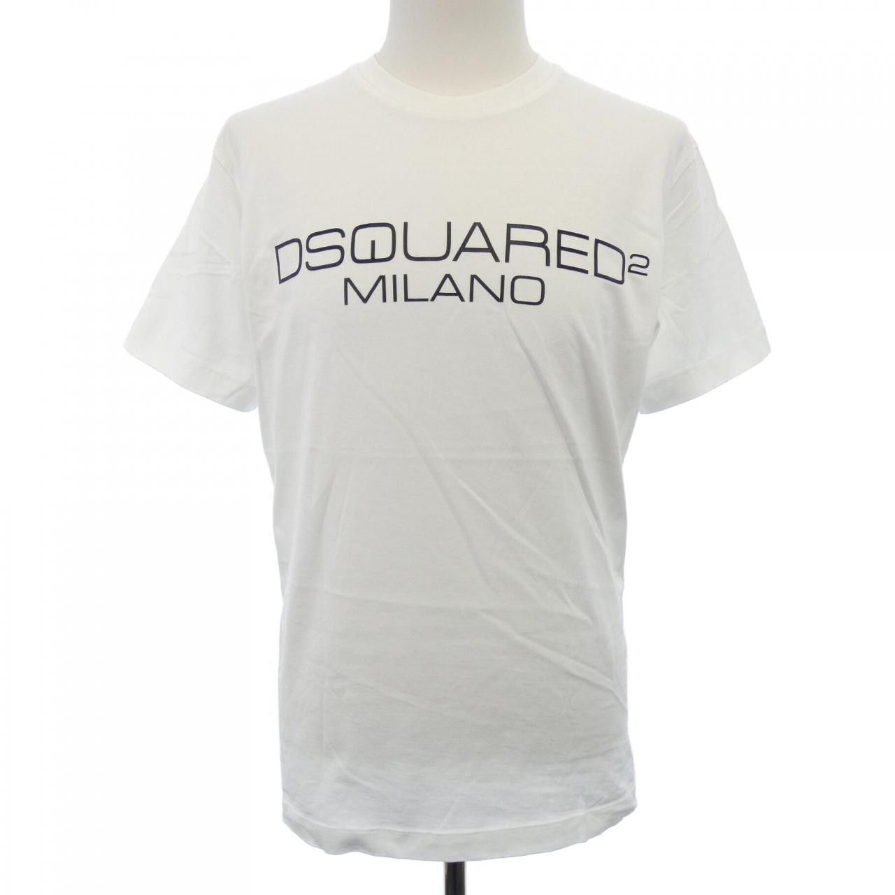 Dsquared2 Dsquared2 Dsquared2 Cotton T Shirt Textile T-Shirts S74GD0899 DUTY FREE for USA Size ONE SIZE - 1 Thumbnail