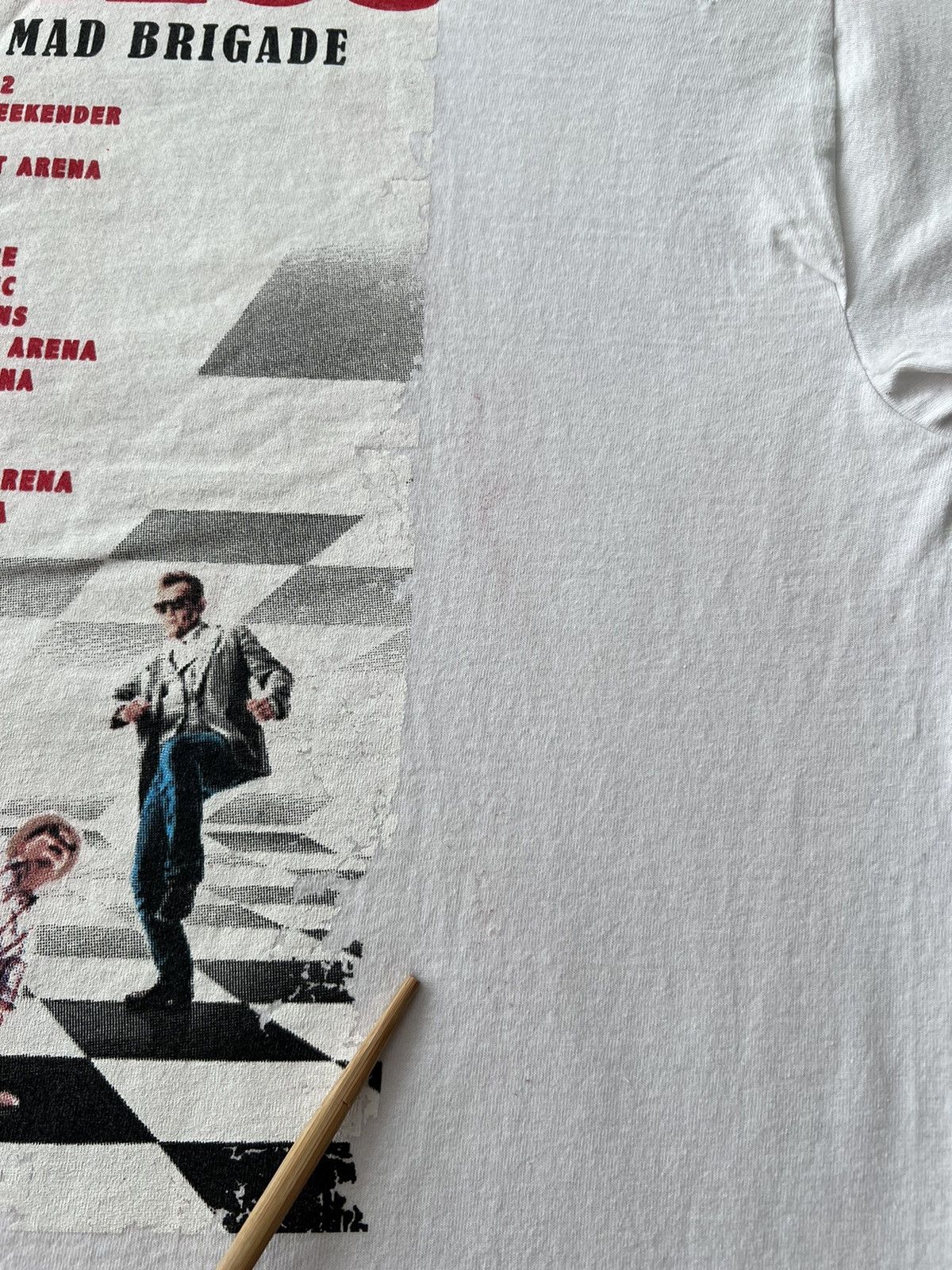 Band Tees Vintage 2012 Madness Band Tour White T-shirt Size US XL / EU 56 / 4 - 16 Thumbnail