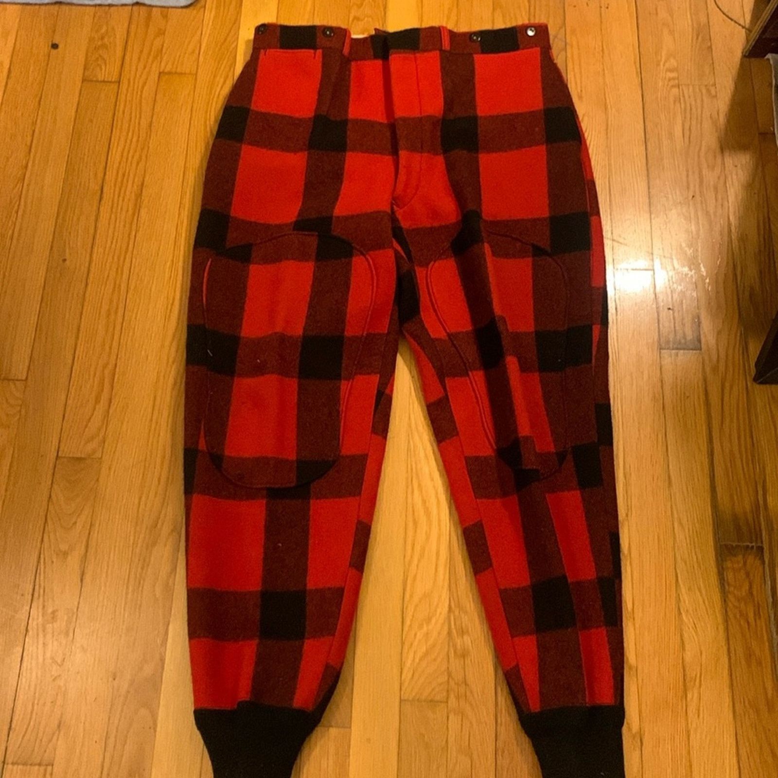 Woolrich Woolen Mills BNWT authentic Woolrich buffalo plaid hunting pants 60's Size US 38 / EU 54 - 3 Thumbnail