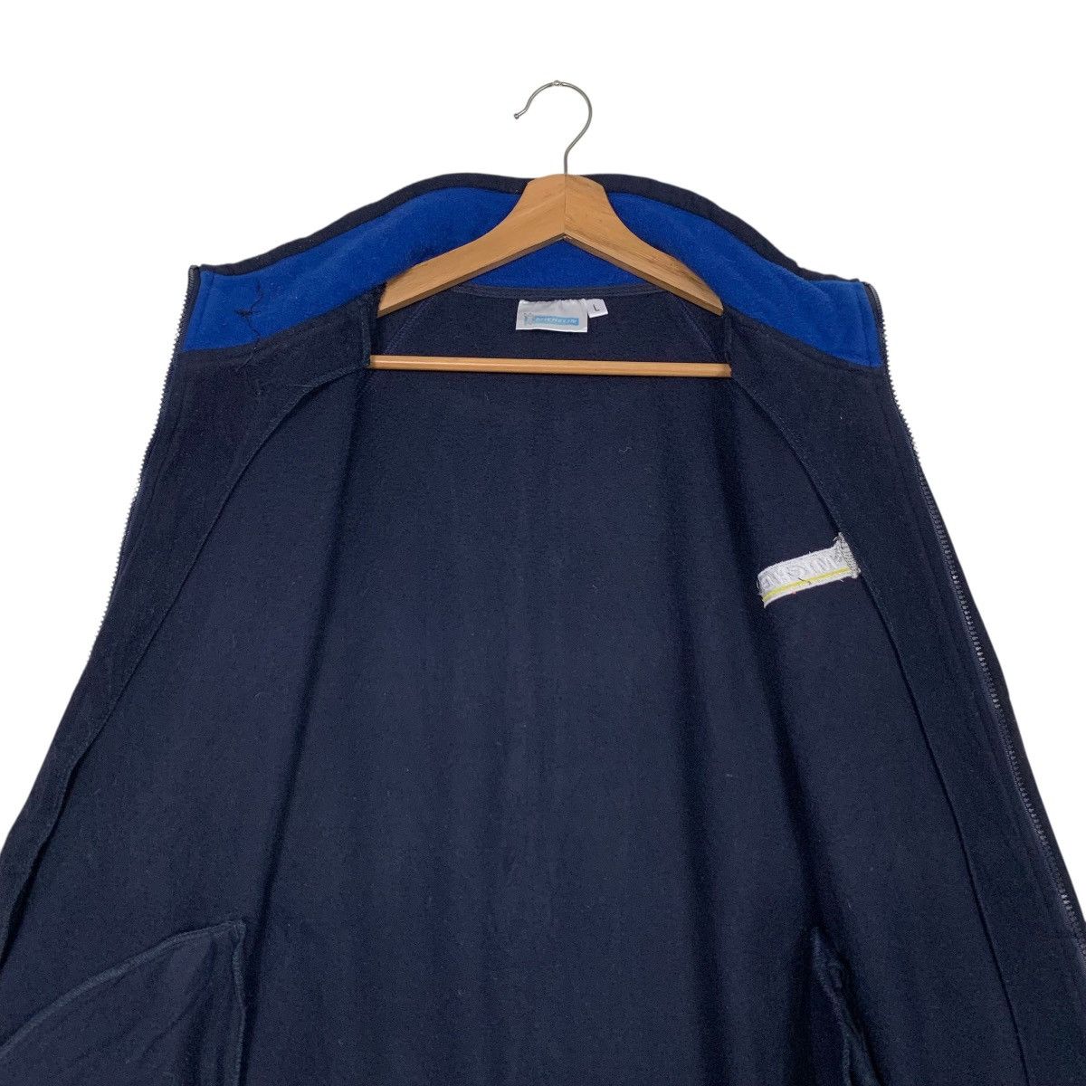Other Vintage MICHELIN Fleece Zipper Jacket #2929-C132 Size US L / EU 52-54 / 3 - 12 Thumbnail