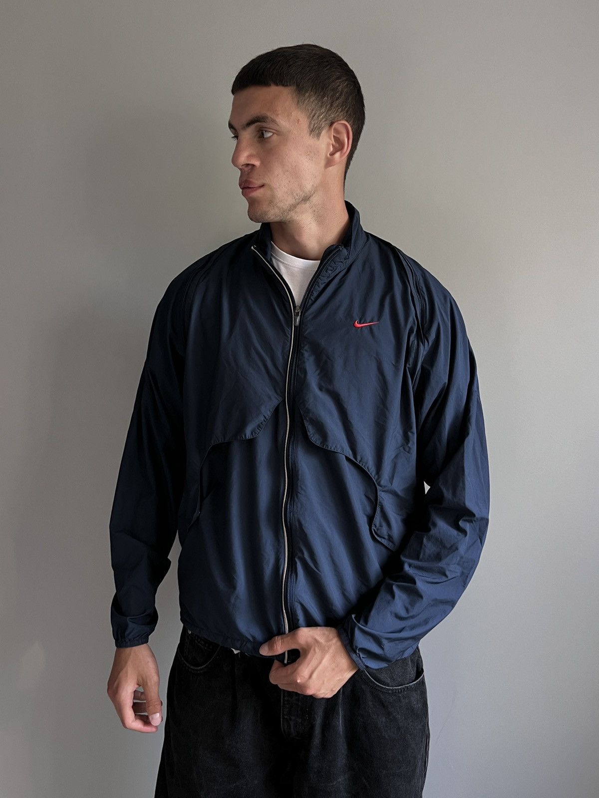 Nike Vintage Nike Transformer 2in1 Nylon Jacket Size US S / EU 44-46 / 1 - 4 Thumbnail