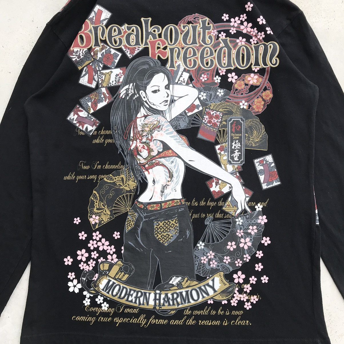 Karakuri Tamashii 2000's Karakuri Tamashii “ Yakuza “ Inspired L/S T-Shirt Size US M / EU 48-50 / 2 - 6 Thumbnail
