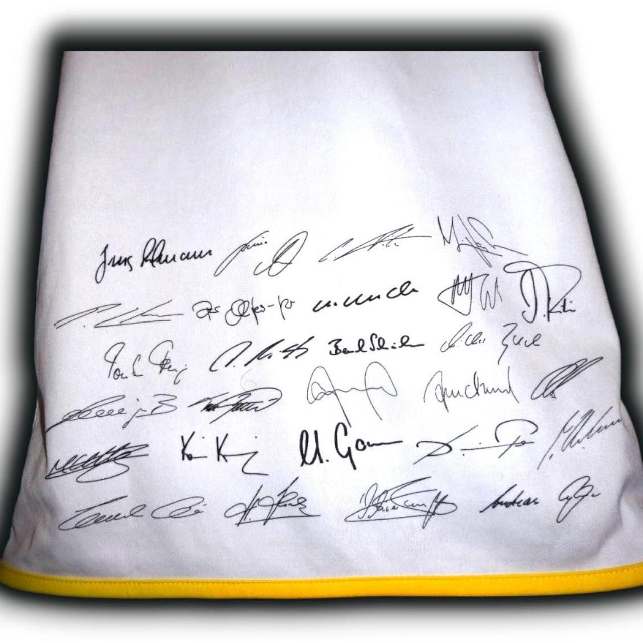 Other Germany allemand Signed Autograph full squad Fan Shirt Size US L / EU 52-54 / 3 - 1 Thumbnail