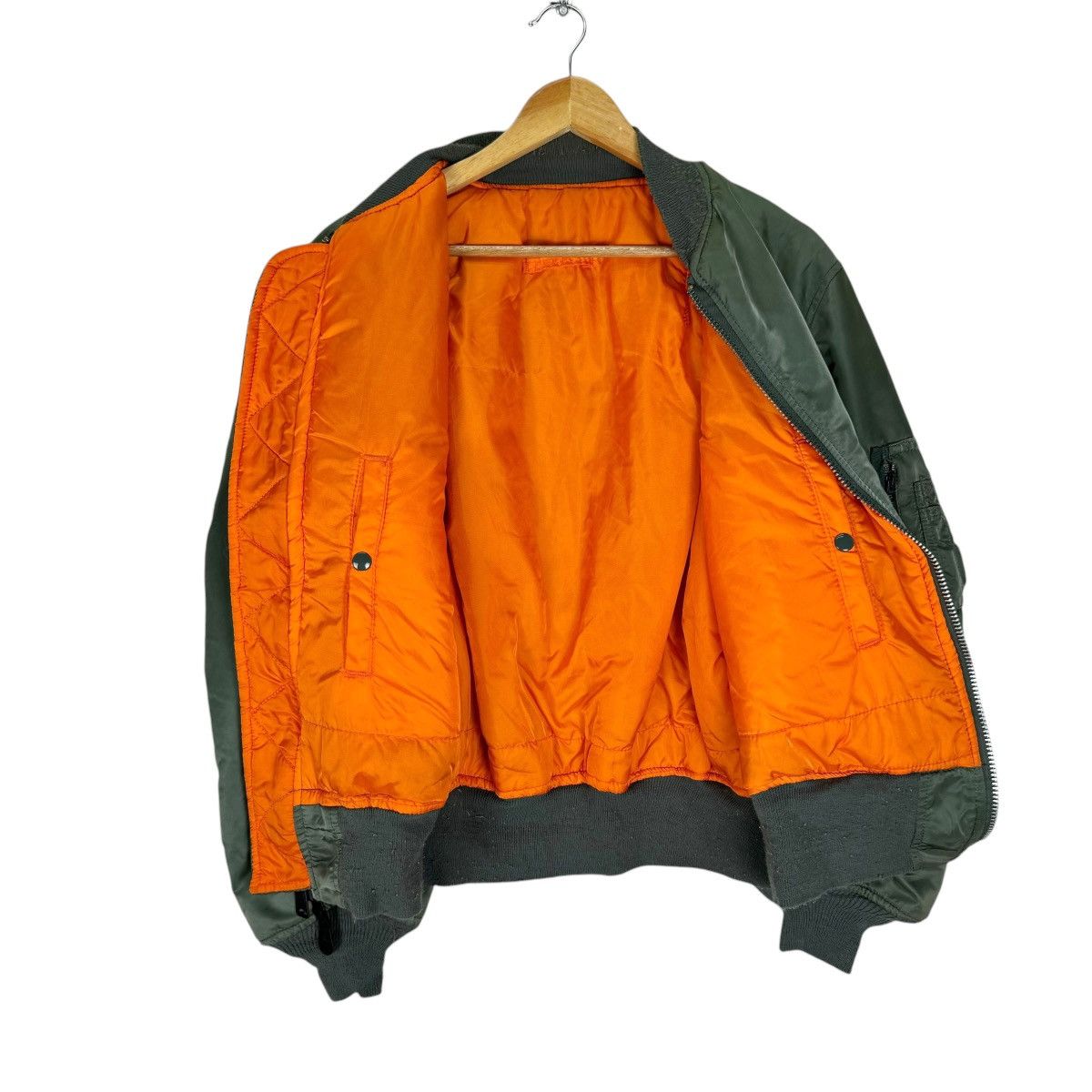 Alpha Industries 🌟ALPHA INDUSTRIES REVERSIBLE TYPE MA 1 FLYER BOMBER JACKET Size US XL / EU 56 / 4 - 13 Thumbnail