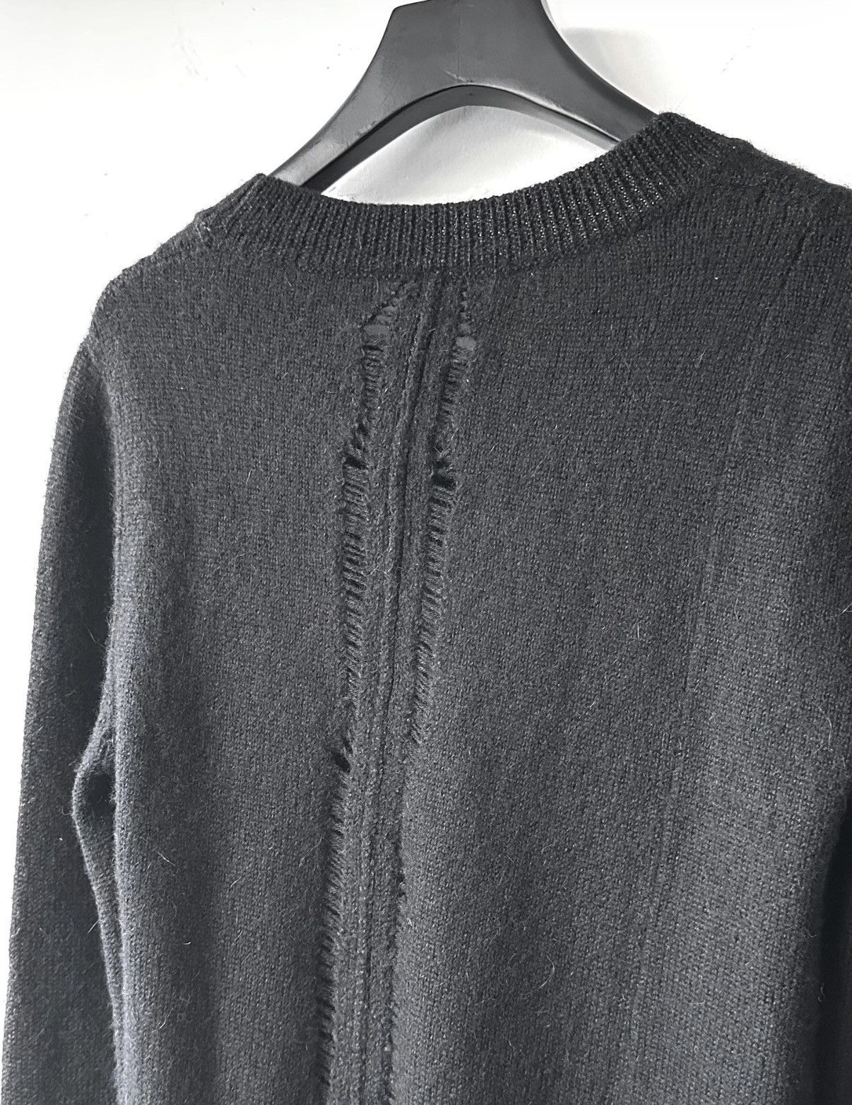 Ann Demeulemeester Ann Demeulemeester irregular distressed knit sweater K7 Size US XS / EU 42 / 0 - 4 Thumbnail