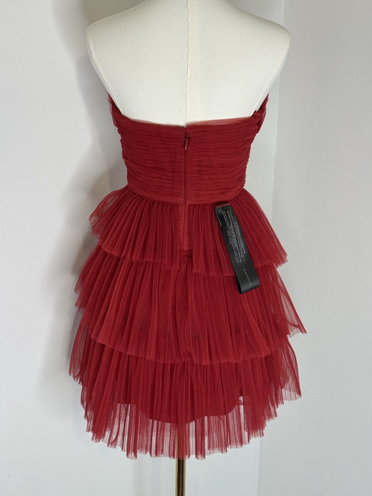 Bcbgmaxazria BCBGMAXAZRIA Women's Strapless Mini Evening Dress Size XS / US 0-2 / IT 36-38 - 5 Thumbnail