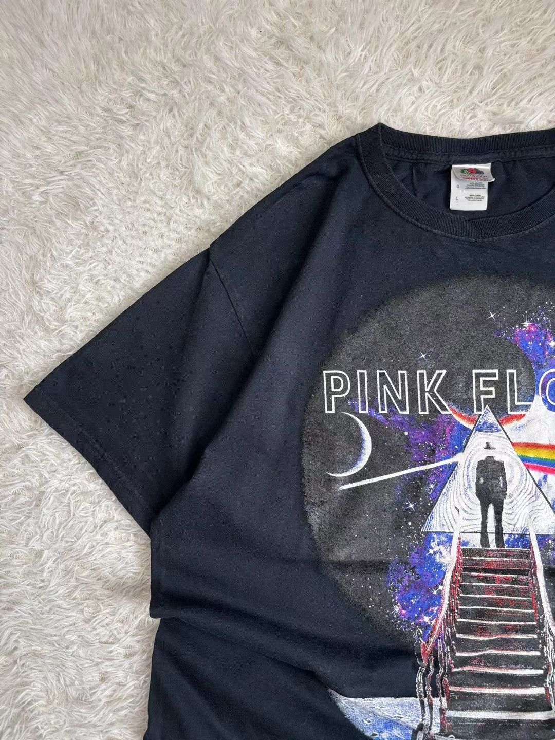 Band Tees × Pink Floyd × Vintage Vintage band tee Pink Floyd 90s Size US XL / EU 56 / 4 - 4 Thumbnail