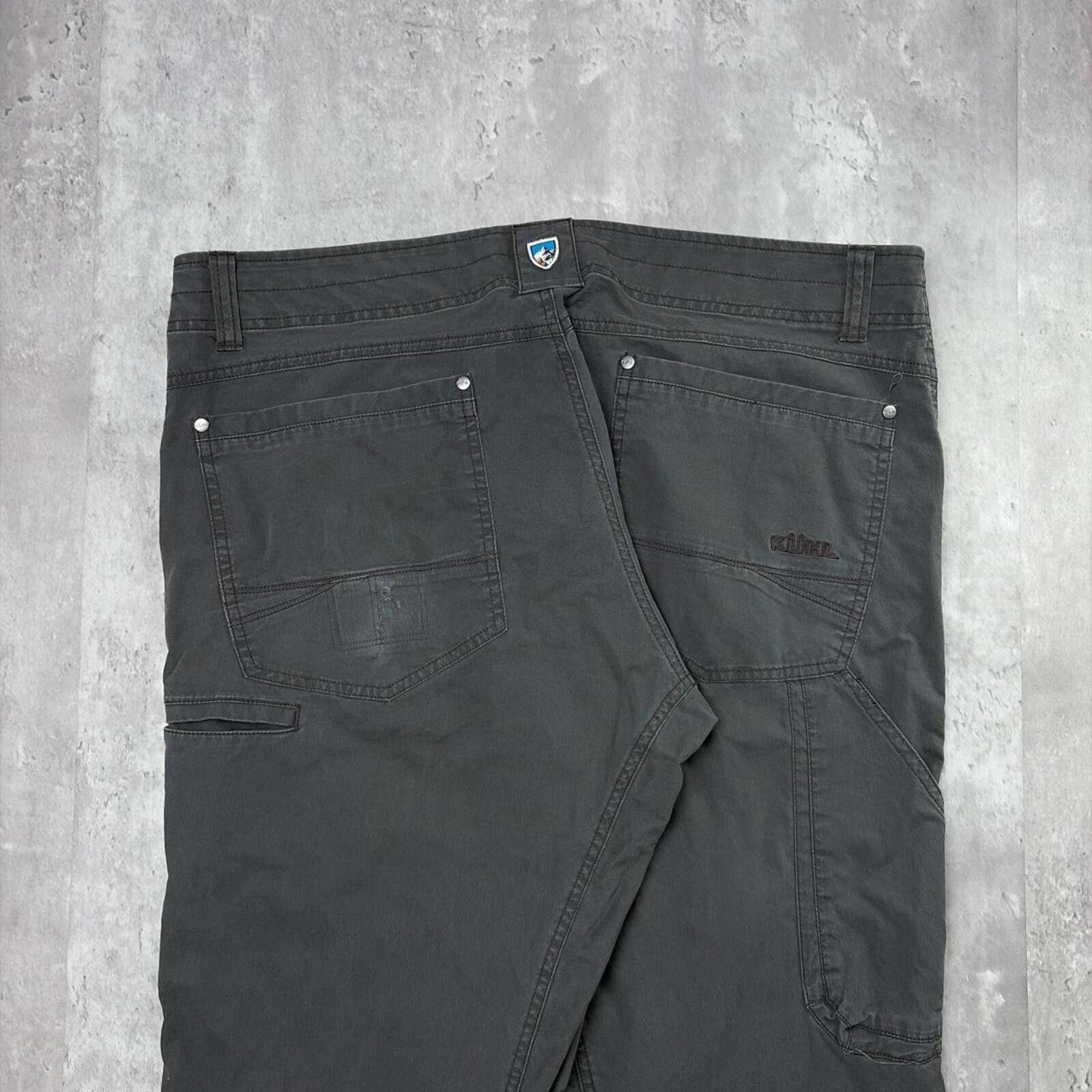 Kuhl Y2K Grey KÜHL Loose Gorpcore Hiking Carpenter Pants Size US 38 / EU 54 - 3 Thumbnail