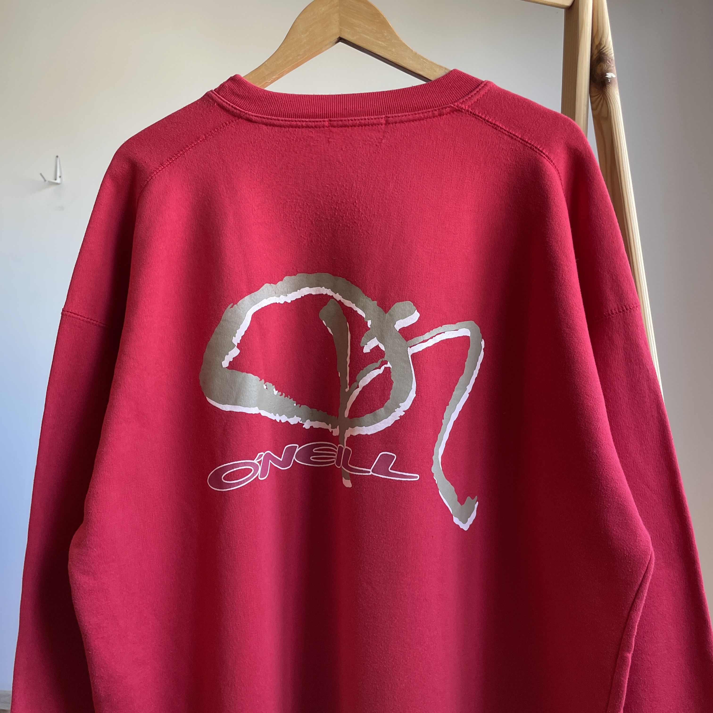 O'Neill Oneill Surfing Vintage 90's Spell Out Logo Sweatshirt Size US XXL / EU 58 / 5 - 3 Thumbnail