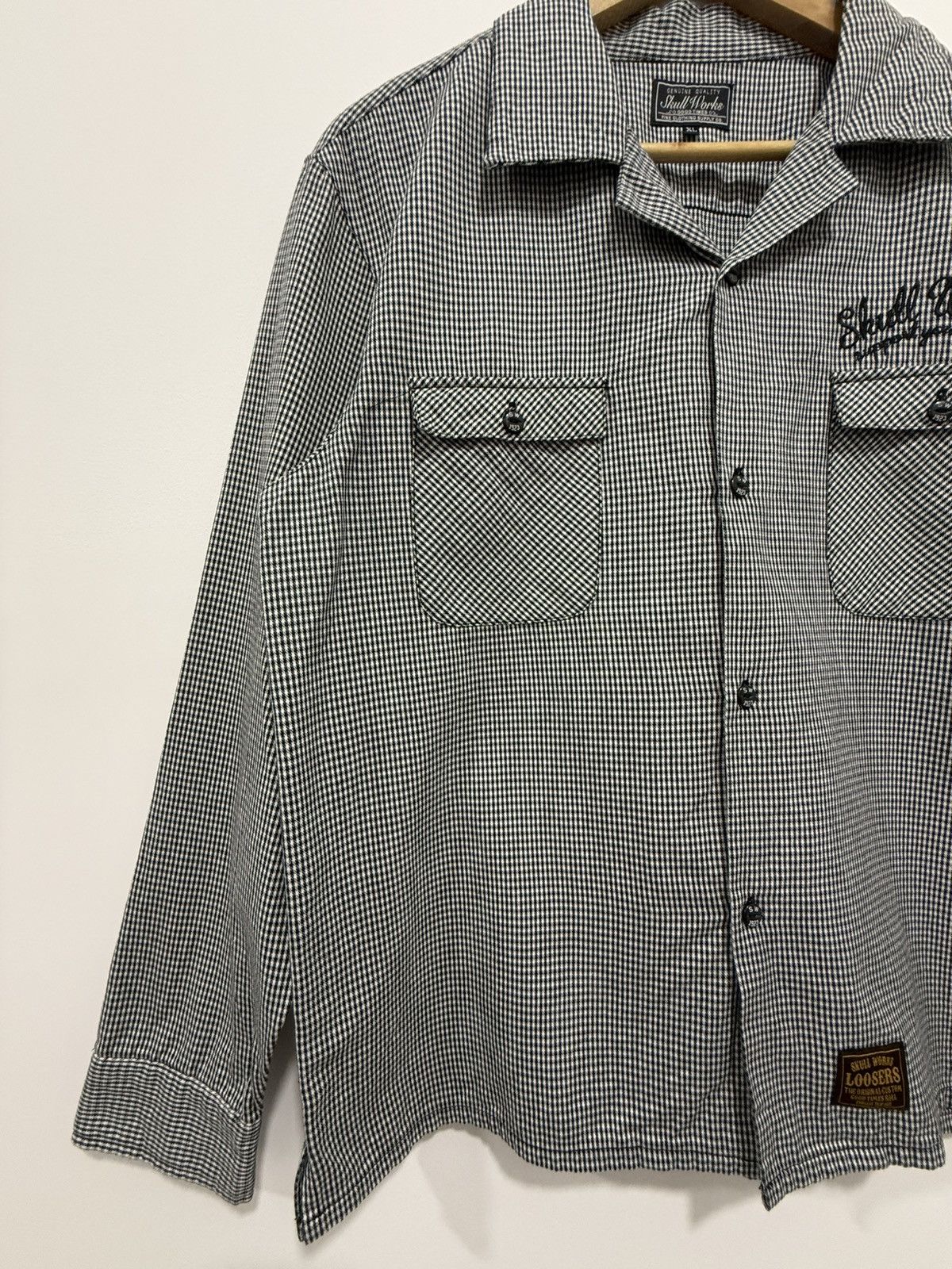Japanese Brand × Other Skull Works embroide button up shirt Size US XL / EU 56 / 4 - 4 Thumbnail