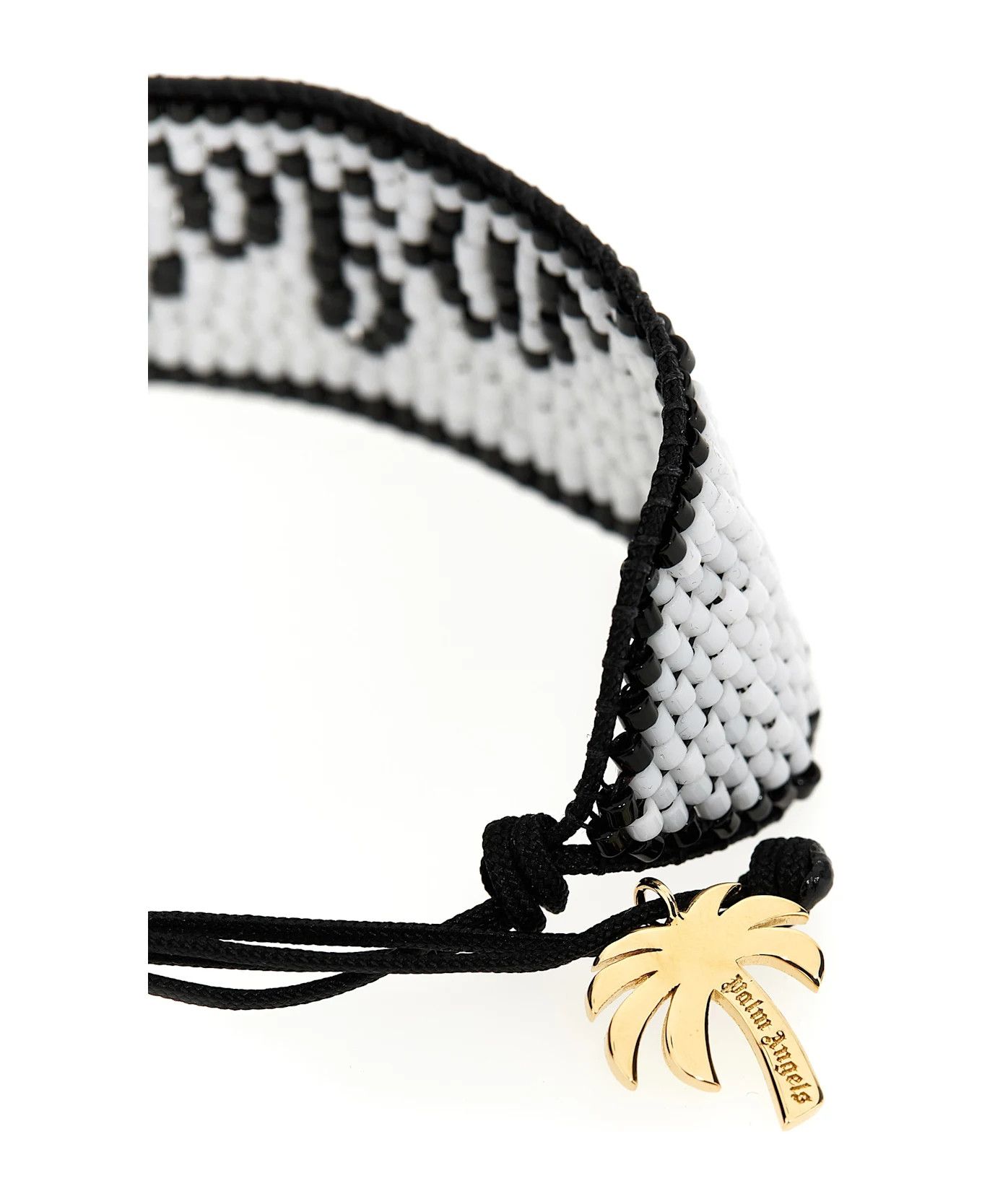 Palm Angels o1y1125 Size : OS / Bracelet in White/Black Size ONE SIZE - 3 Thumbnail