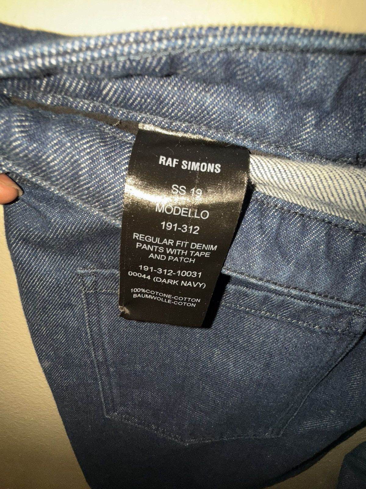 Raf Simons Raf Simons Jeans Size US 34 / EU 50 - 6 Thumbnail
