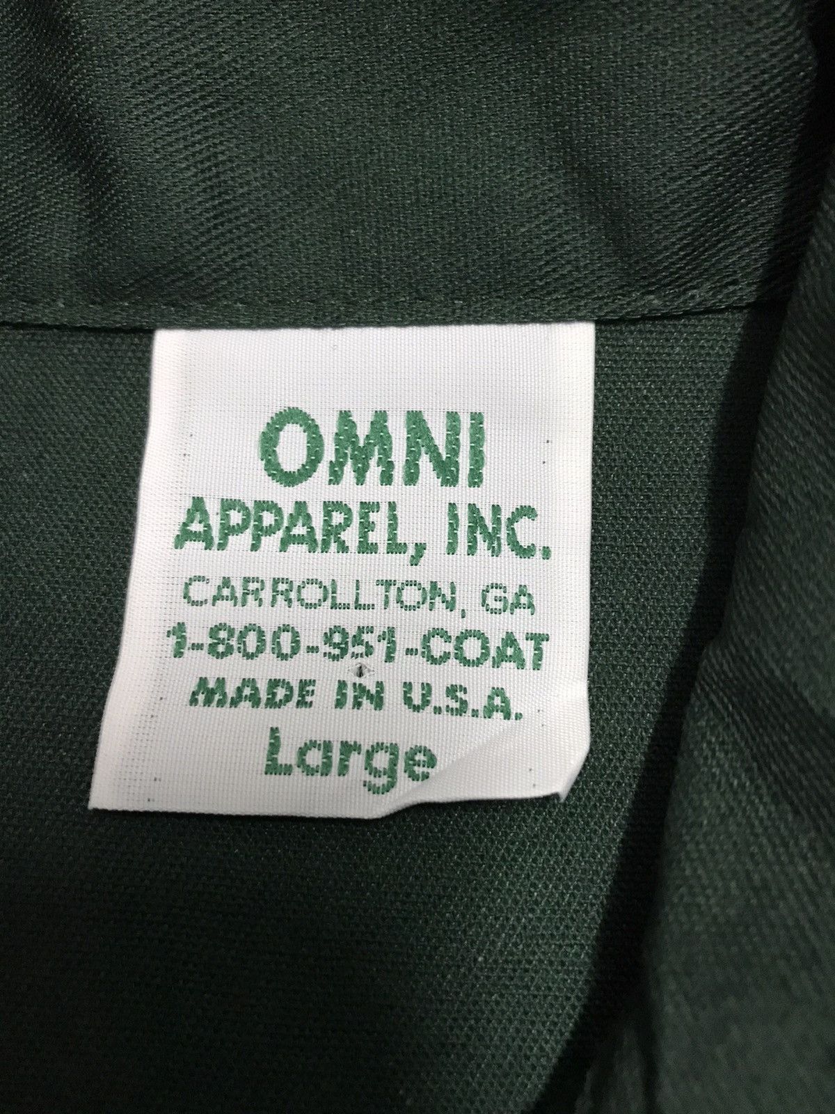 Vintage Vintage Workshirt Omni Apparel Inc Size US L / EU 52-54 / 3 - 11 Thumbnail