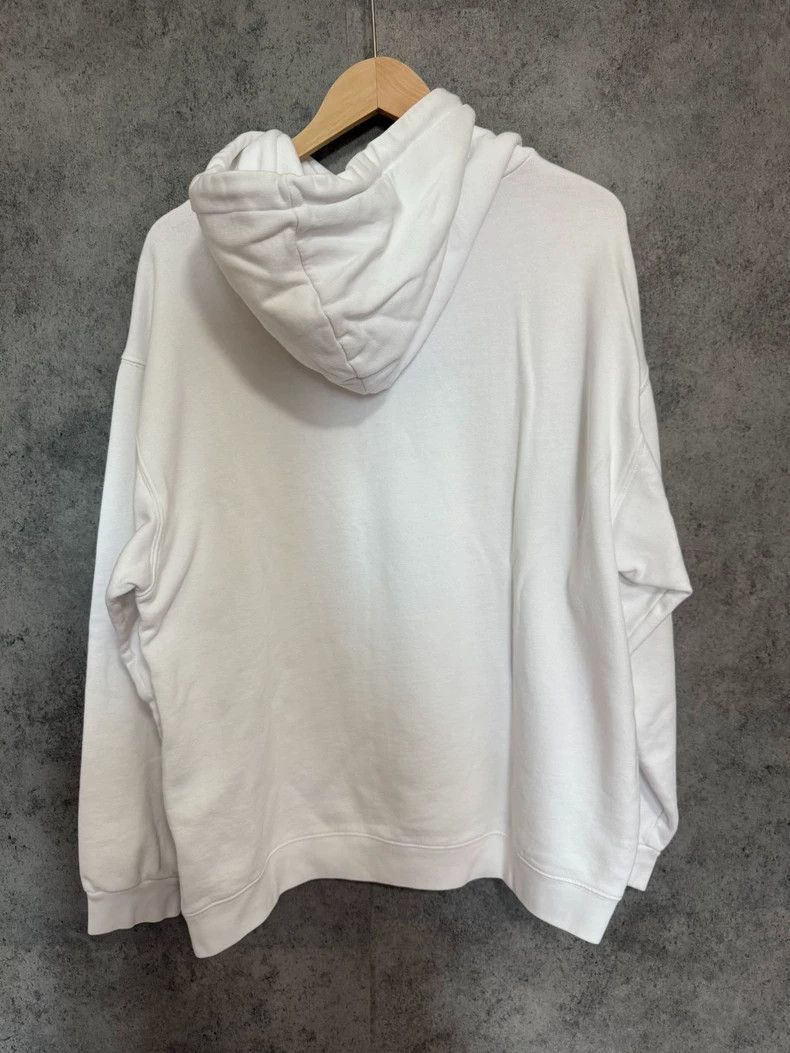 Balenciaga Balenciaga Faded Mosaic Logo Hooded Sweatshirt, White Size US M / EU 48-50 / 2 - 5 Thumbnail