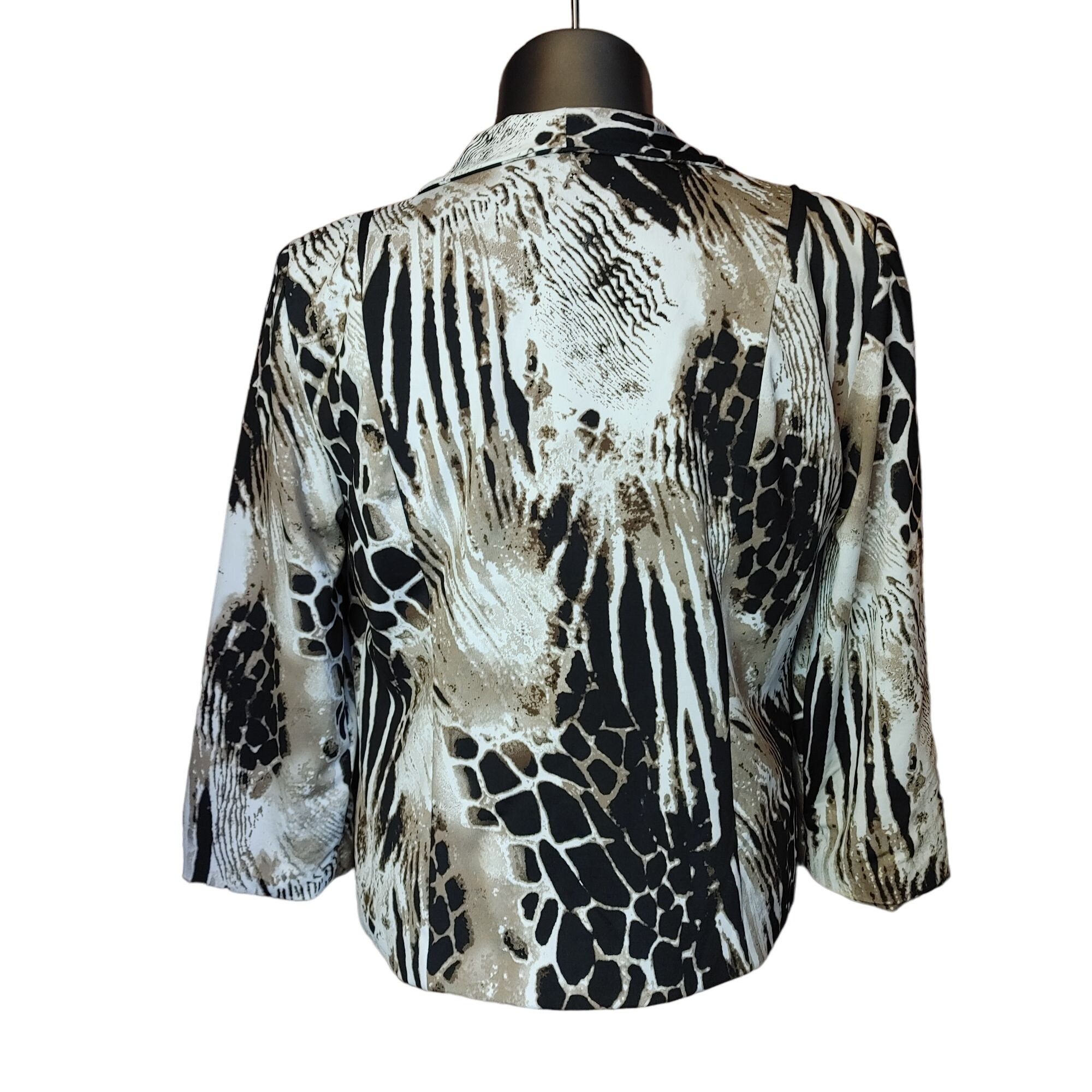 Other RUSSELL KEMP NEW YORK Women M Brown Multi Animal Print Open Size M / US 6-8 / IT 42-44 - 2 Thumbnail