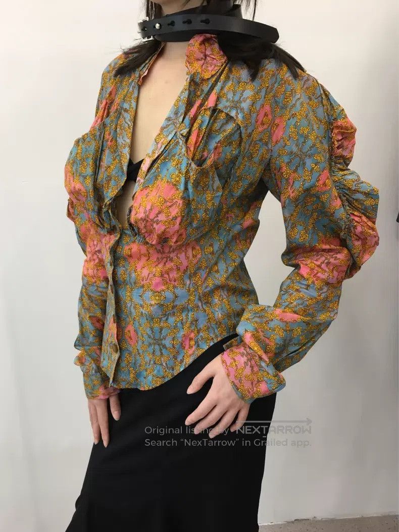 Vivienne Westwood Vivienne Westwood Gold label cutaway top Size M / US 6-8 / IT 42-44 - 1 Thumbnail