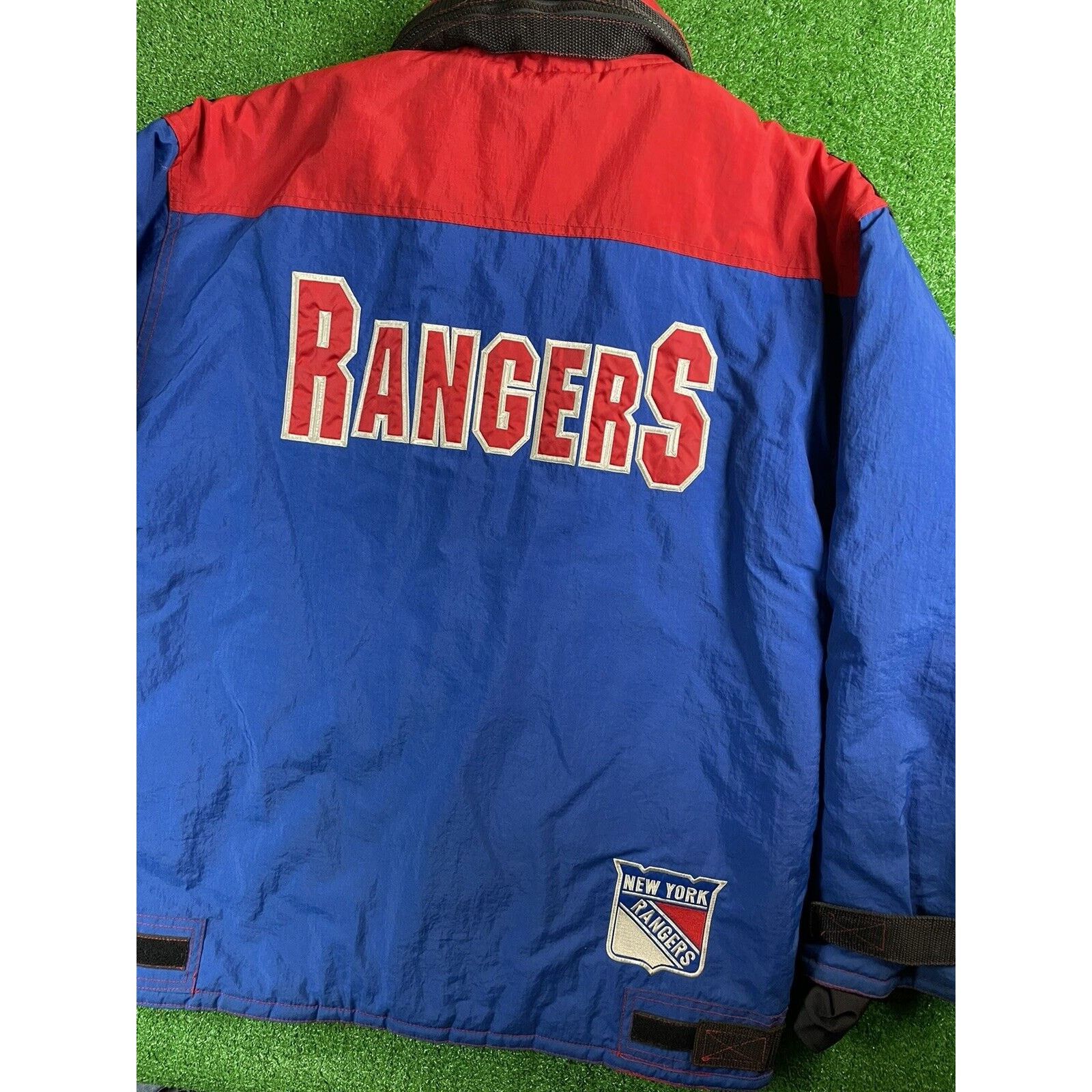Champion Vintage 90s Champion New York Rangers Large Jacket Blue Size US L / EU 52-54 / 3 - 2 Thumbnail