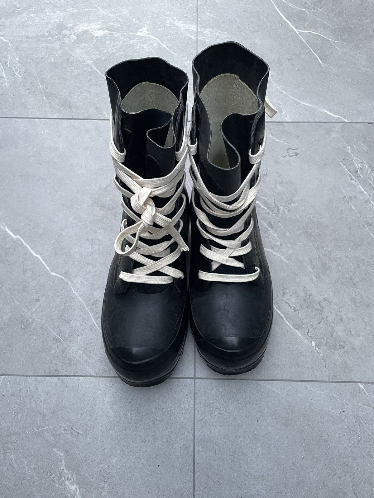 Vintage 1970s Vintage Bata Rubber Bunny / Mickey Boots Size US 8.5 / EU 41-42 - 8 Thumbnail