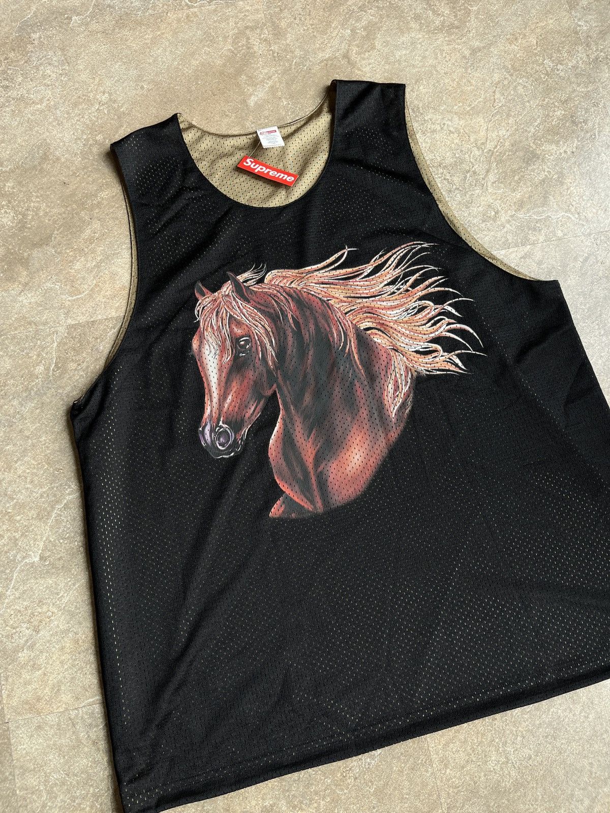 Supreme SUPREME HORSE BASKETBALL JERSEY Size US M / EU 48-50 / 2 - 2 Thumbnail