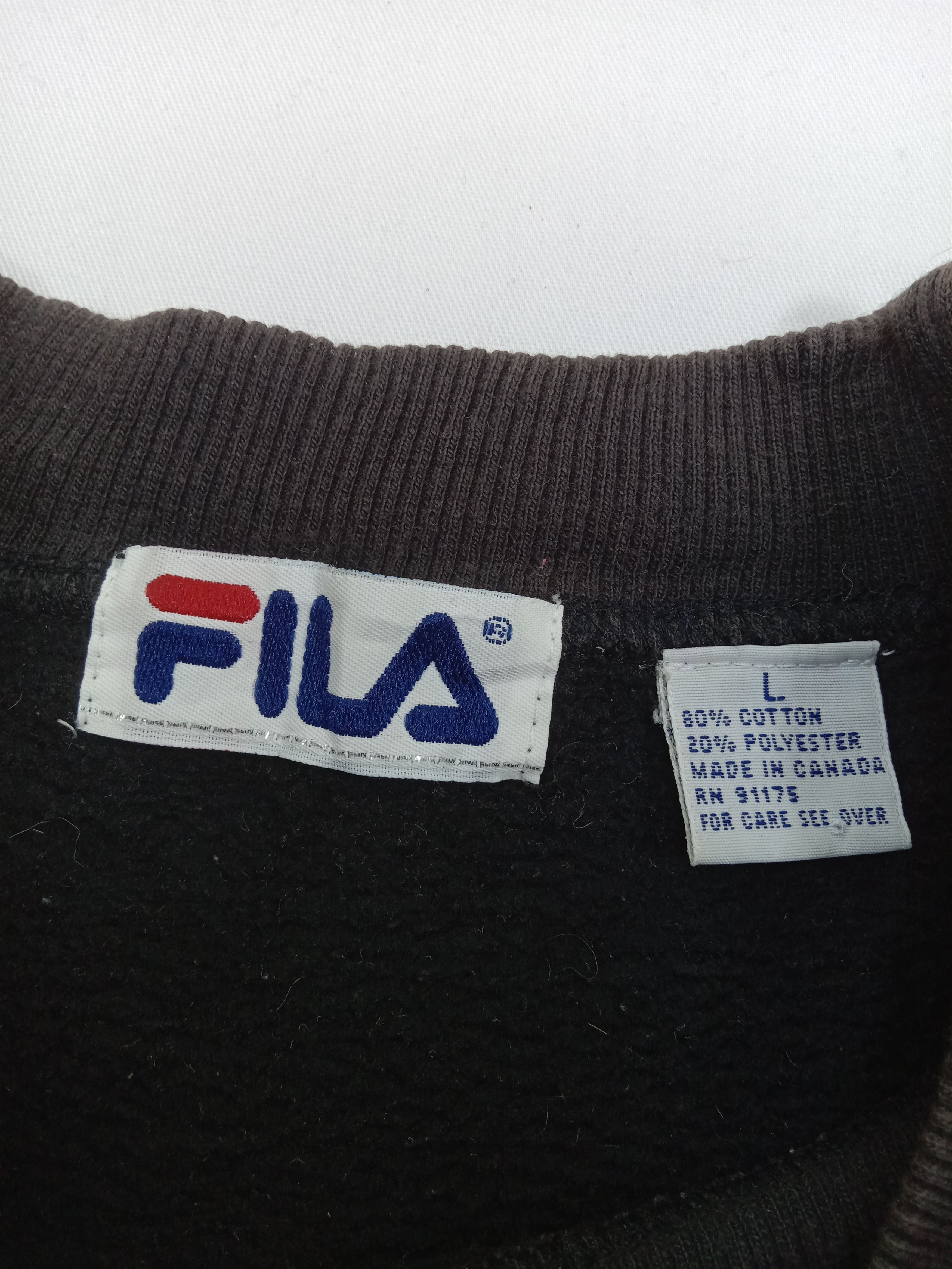 Fila Vintage Fila Embroidery Big Logo Sweatshirt Size US L / EU 52-54 / 3 - 7 Thumbnail