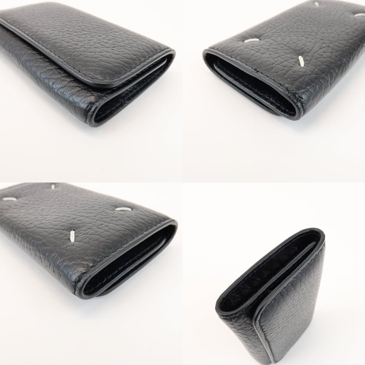 Maison Margiela Maison Margiela Calfskin Key Holder Black Size ONE SIZE - 4 Thumbnail