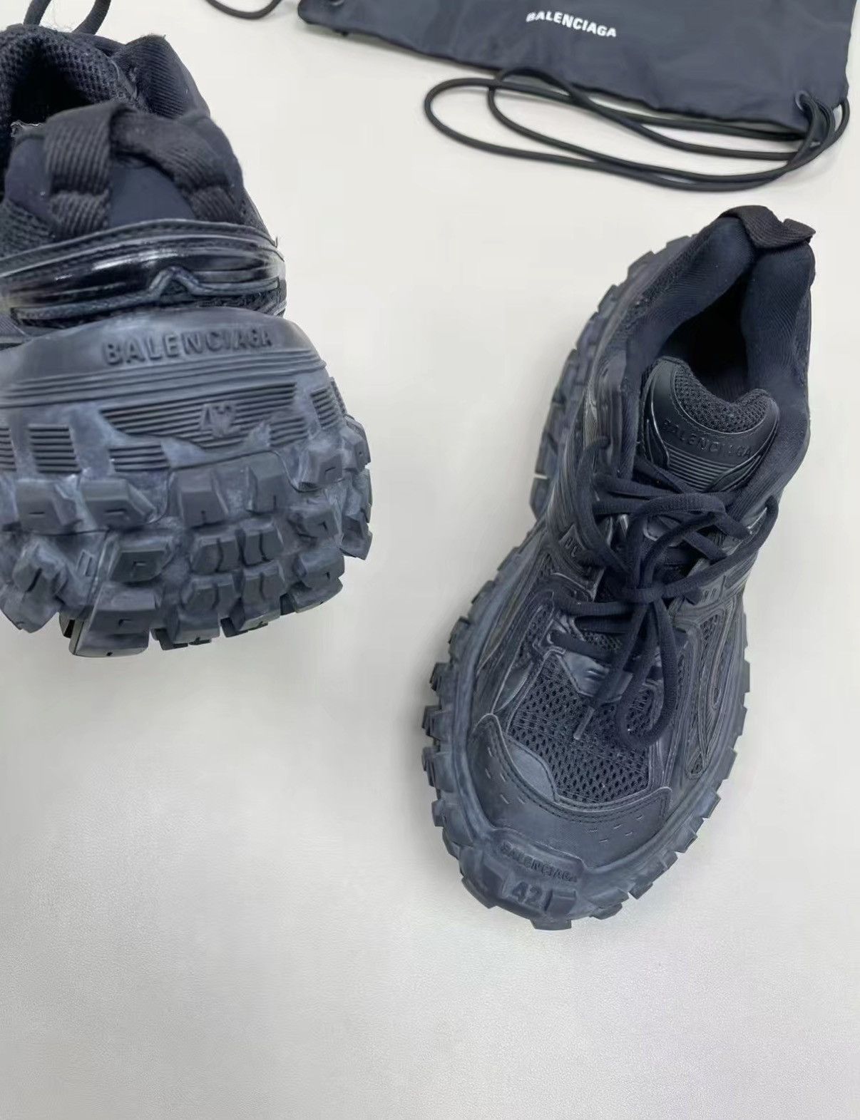 Balenciaga BALENCIAGA Vintage Dad Shoes / Tire Shoes J30 Size US 8.5 / EU 41-42 - 7 Thumbnail
