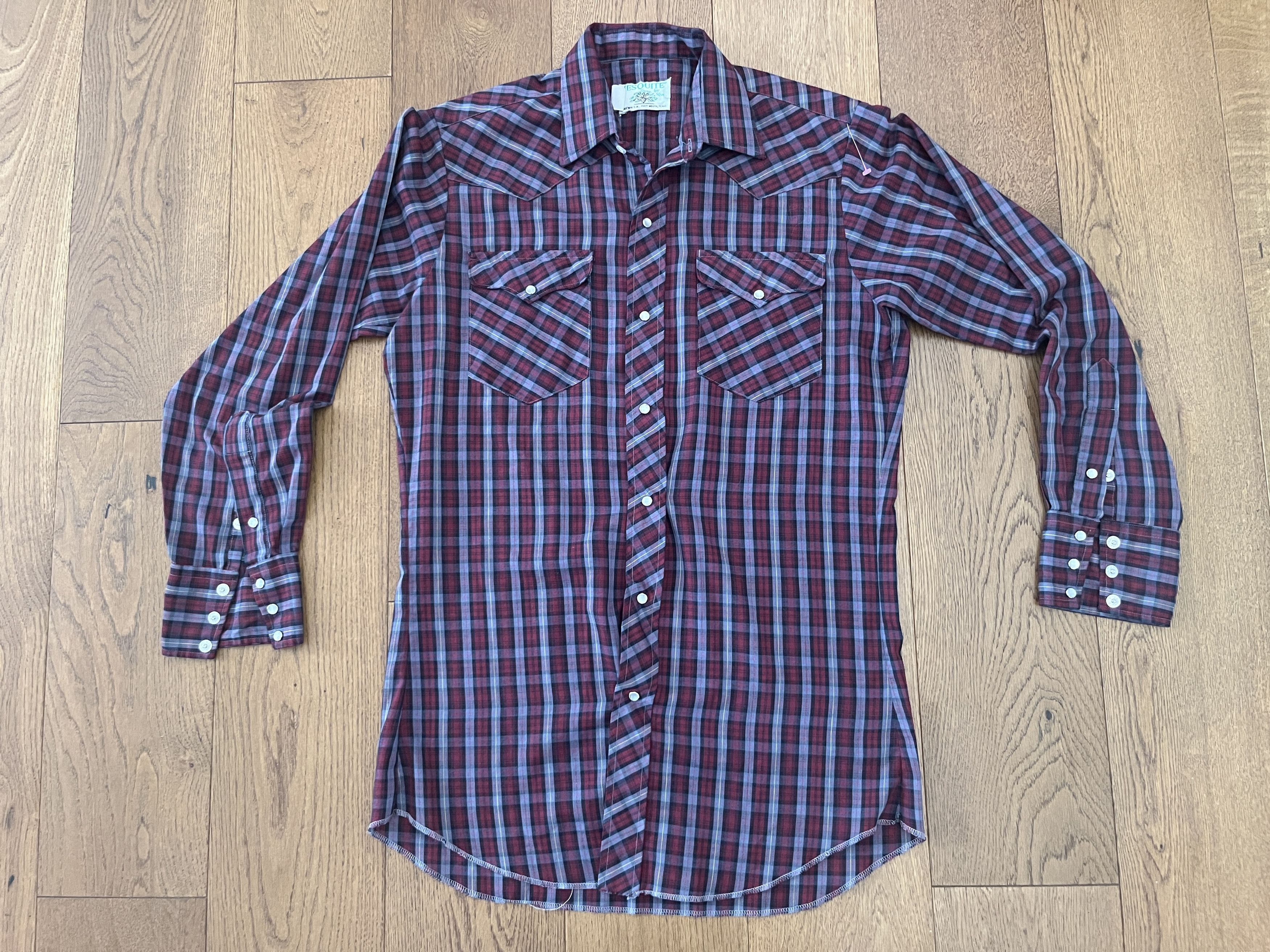 Other Vtg 70s Mesquite by Niver Pearl Snap Western Shirt 15/33 Size US M / EU 48-50 / 2 - 1 Thumbnail