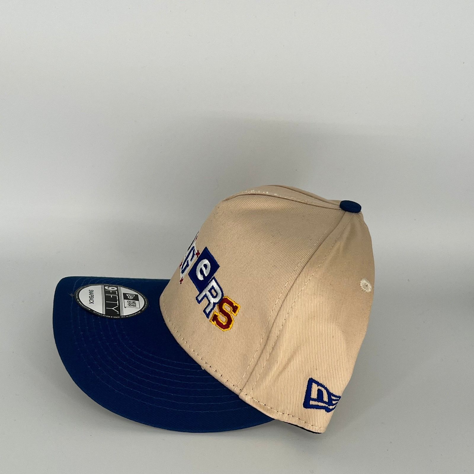 New Era Camel (Tan) Navy Blue Los Angeles Dodgers 40TH Anniversary Size ONE SIZE - 2 Thumbnail