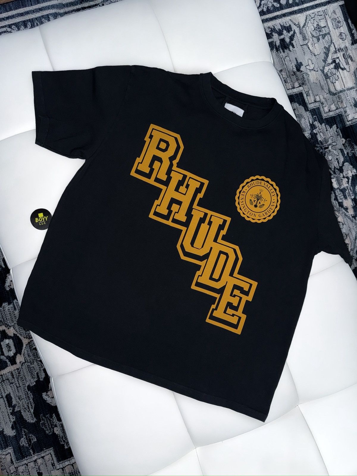 Rhude Rhude logo t shirt Size US S / EU 44-46 / 1 - 1 Preview