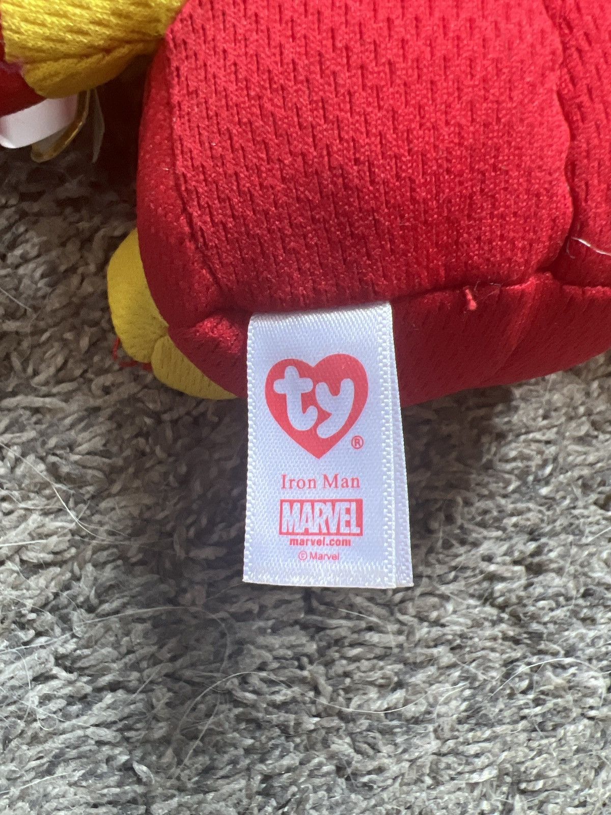 Marvel Comics 2020 Marvel Ty Iron Man Beanie Baby Size ONE SIZE - 6 Thumbnail