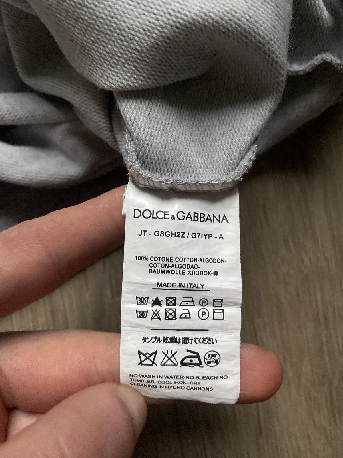Dolce & Gabbana Dolce & Gabanna Sweatshirt Center Logo Size US M / EU 48-50 / 2 - 5 Thumbnail