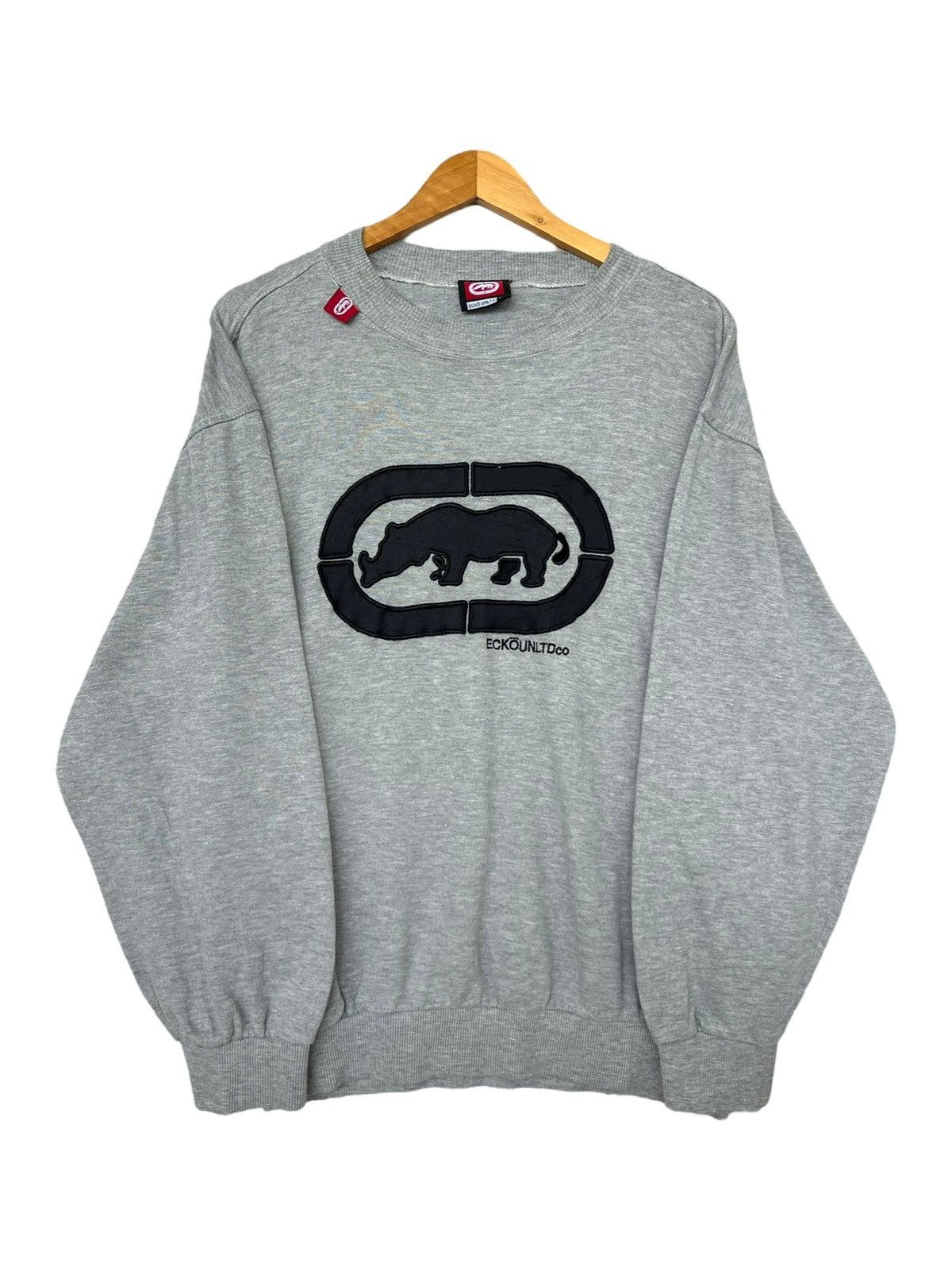 Ecko Unltd. × Marc Ecko × Vintage Vintage Y2K Ecko Unltd Big Logo Sweatshirt Baggy Size US L / EU 52-54 / 3 - 1 Thumbnail